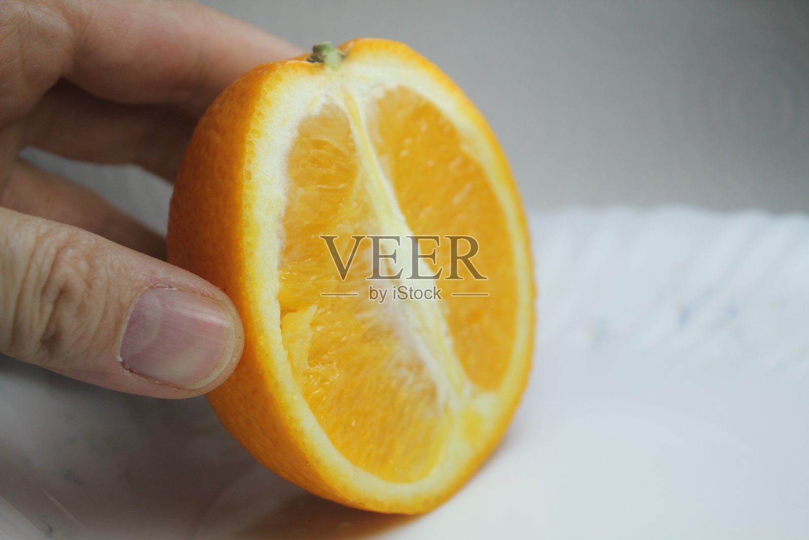 切片的橙色特写和微距照片照片摄影图片