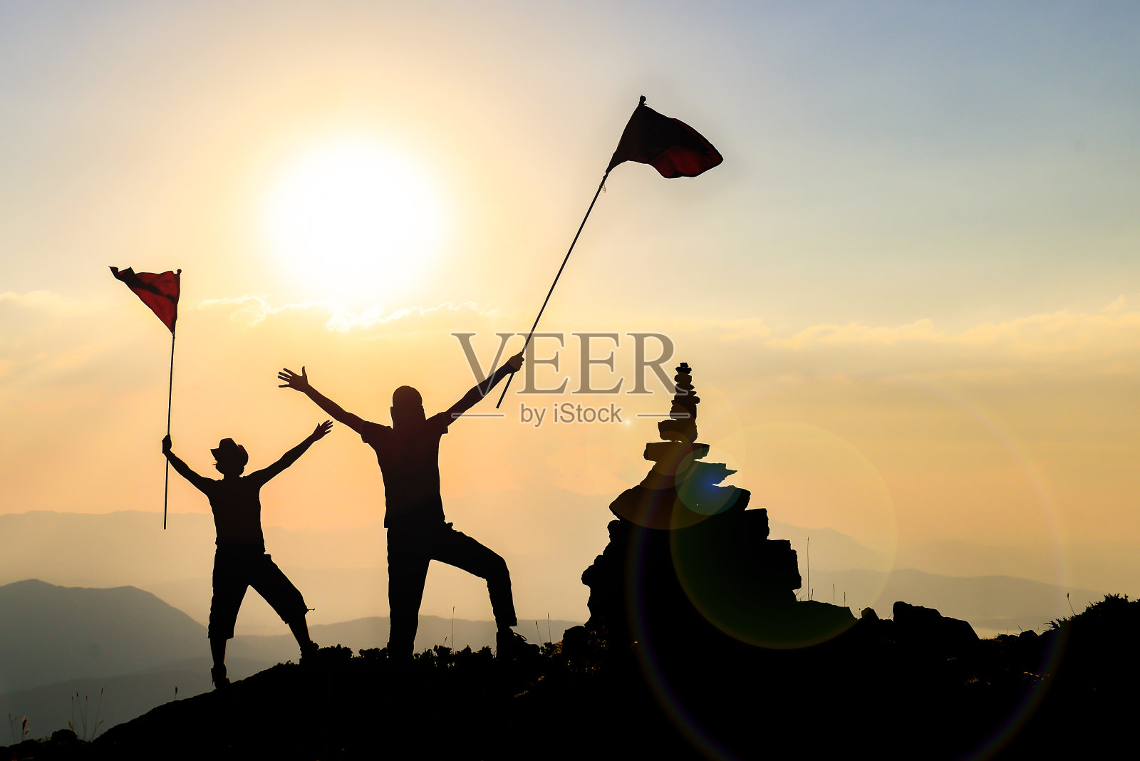 和谐的团队，意识建设和积极行动照片摄影图片