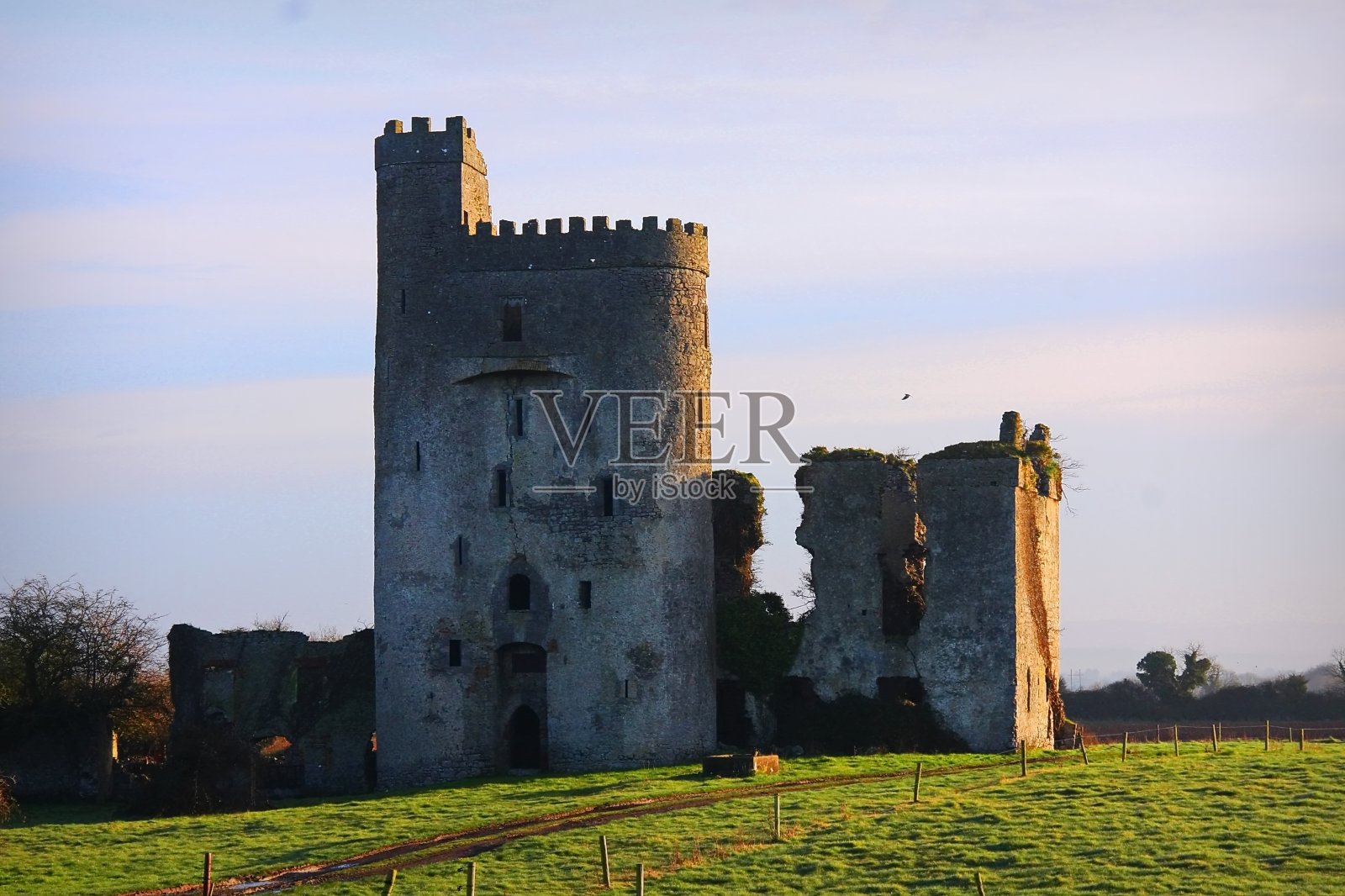 巴利达姆斯城堡照片摄影图片