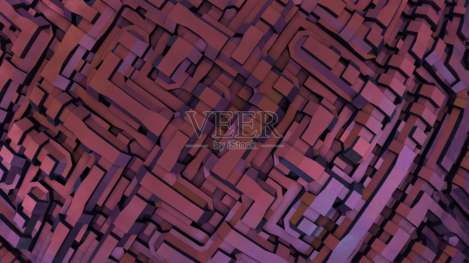 金属背景纹理粉色浮雕钢图案3D插图照片摄影图片