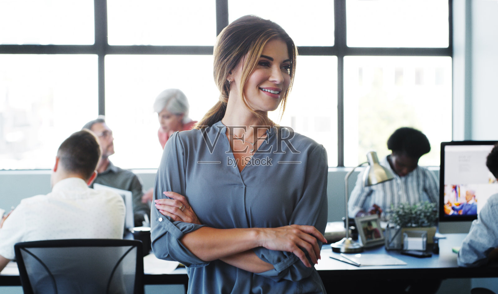 一次成功的任务需要积极的愿景照片摄影图片