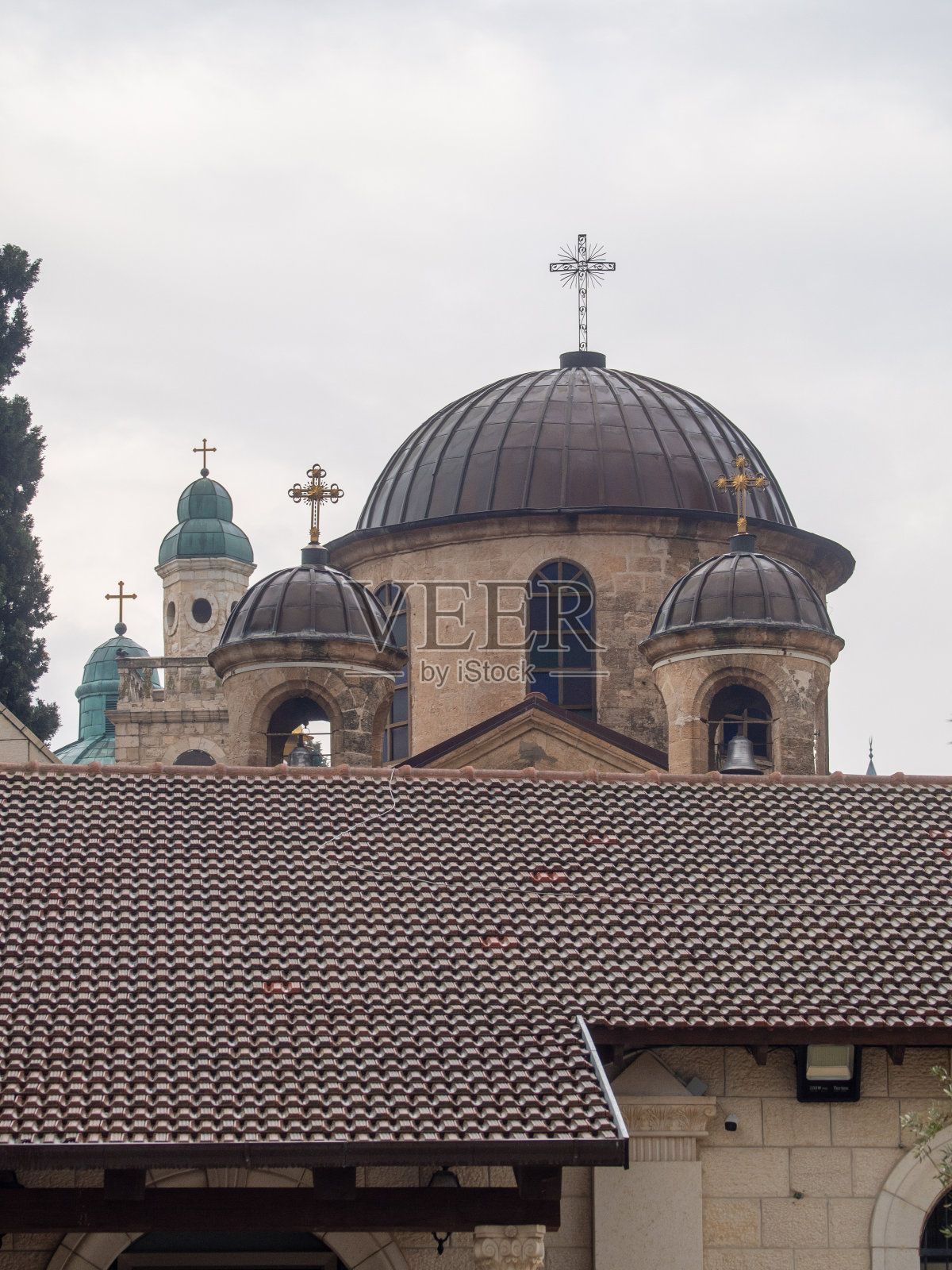 以色列卡夫尔坎纳希腊东正教婚礼教堂的细节照片摄影图片