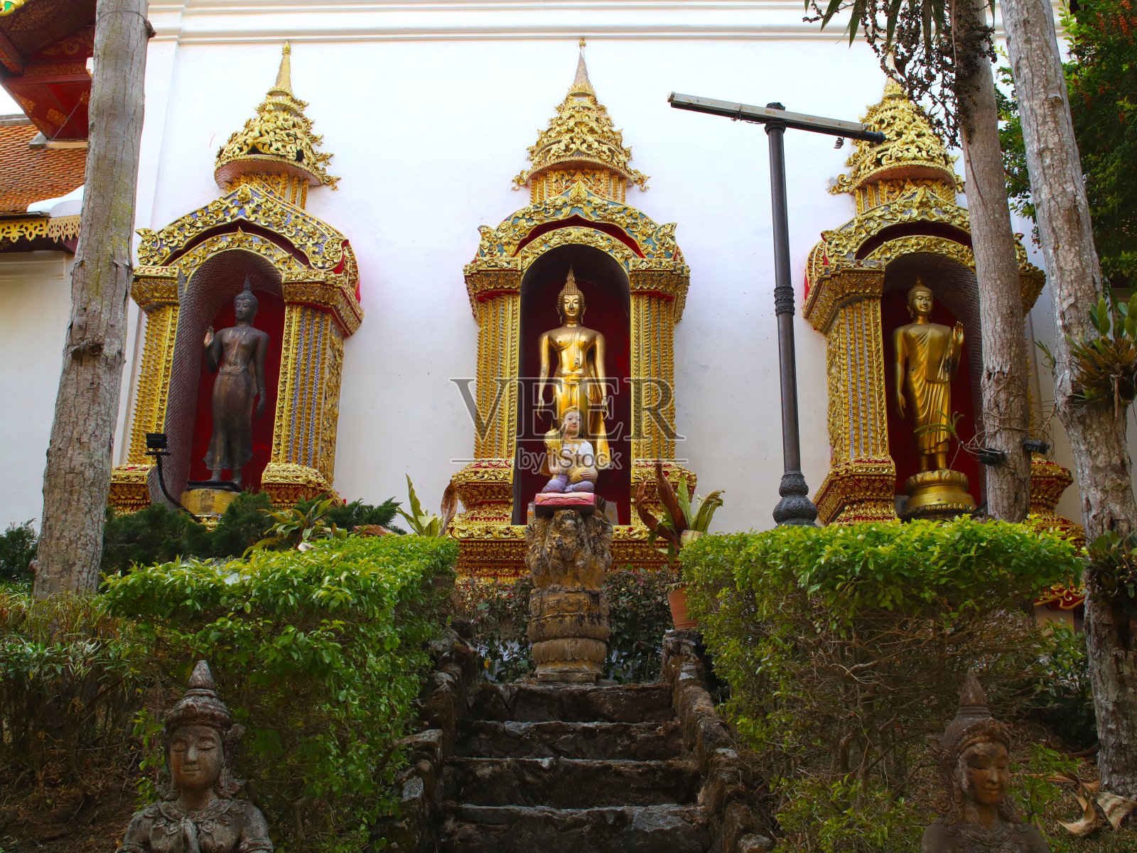 泰国清迈的普拉塔多伊 · 索塞普照片摄影图片