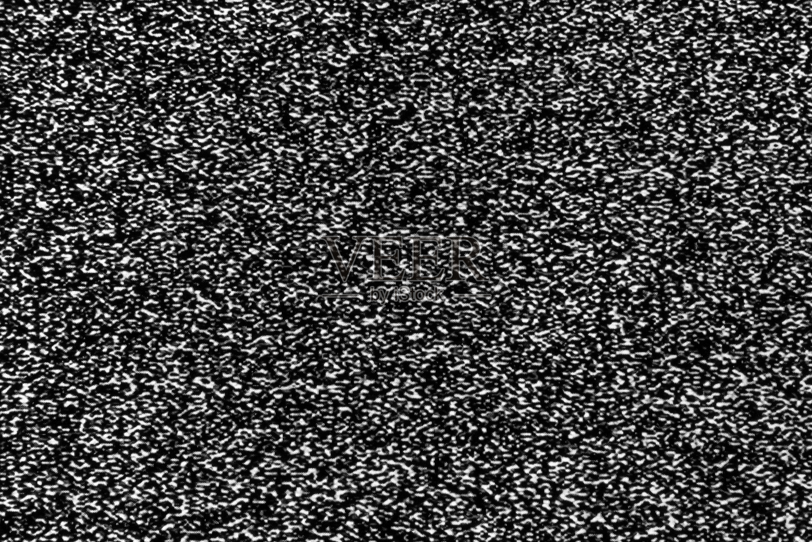 电视屏幕-无信号，白噪声背景照片摄影图片