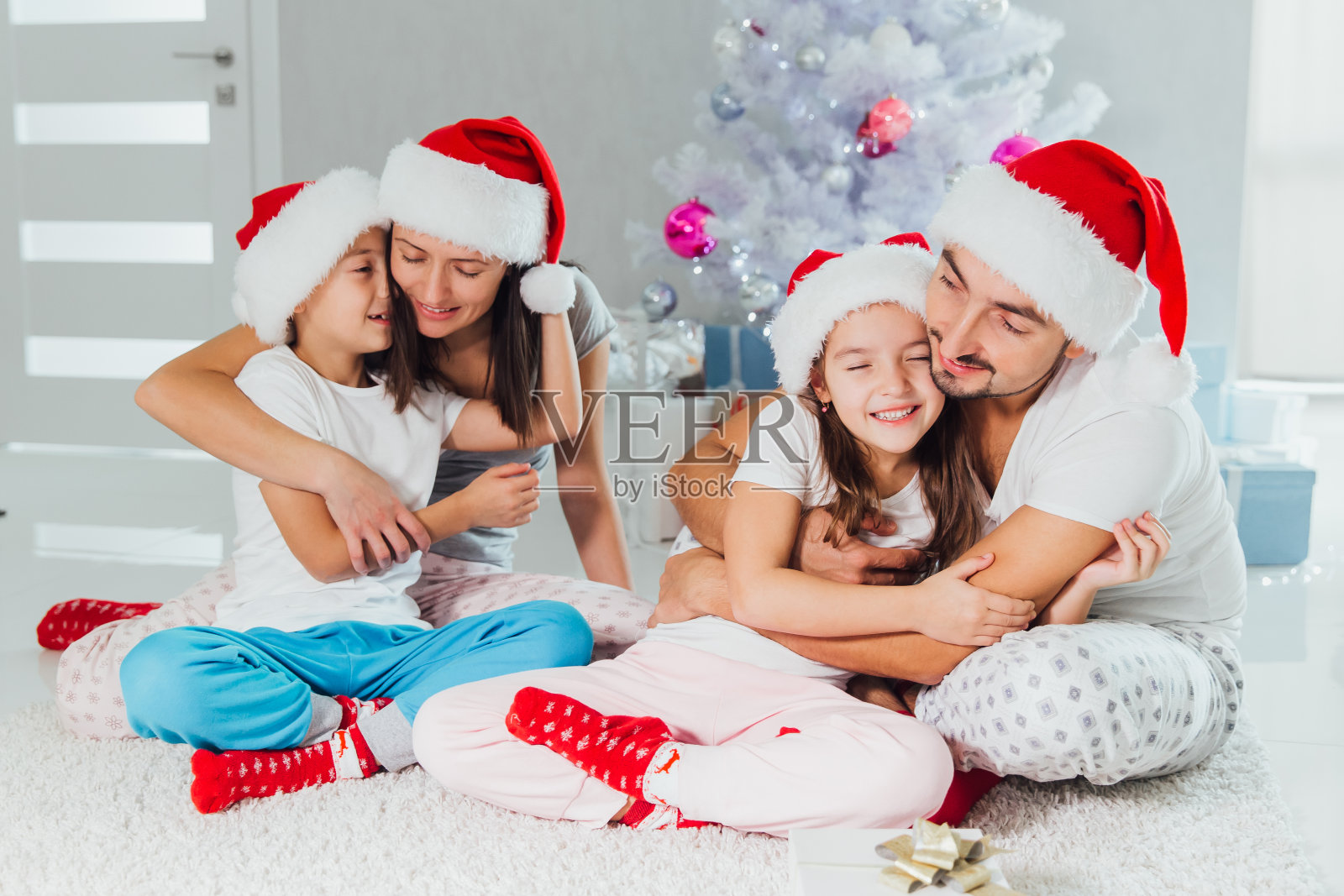 圣诞节幸福家庭照片照片摄影图片