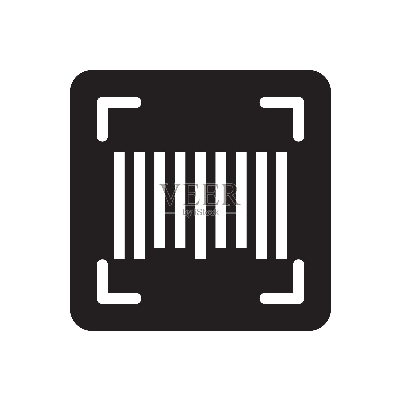 扫描插画图片素材