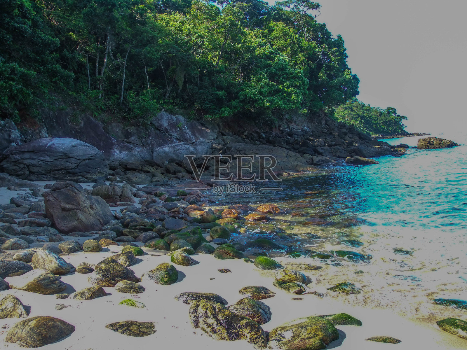 巴西马雷西亚斯海滩风光照片摄影图片