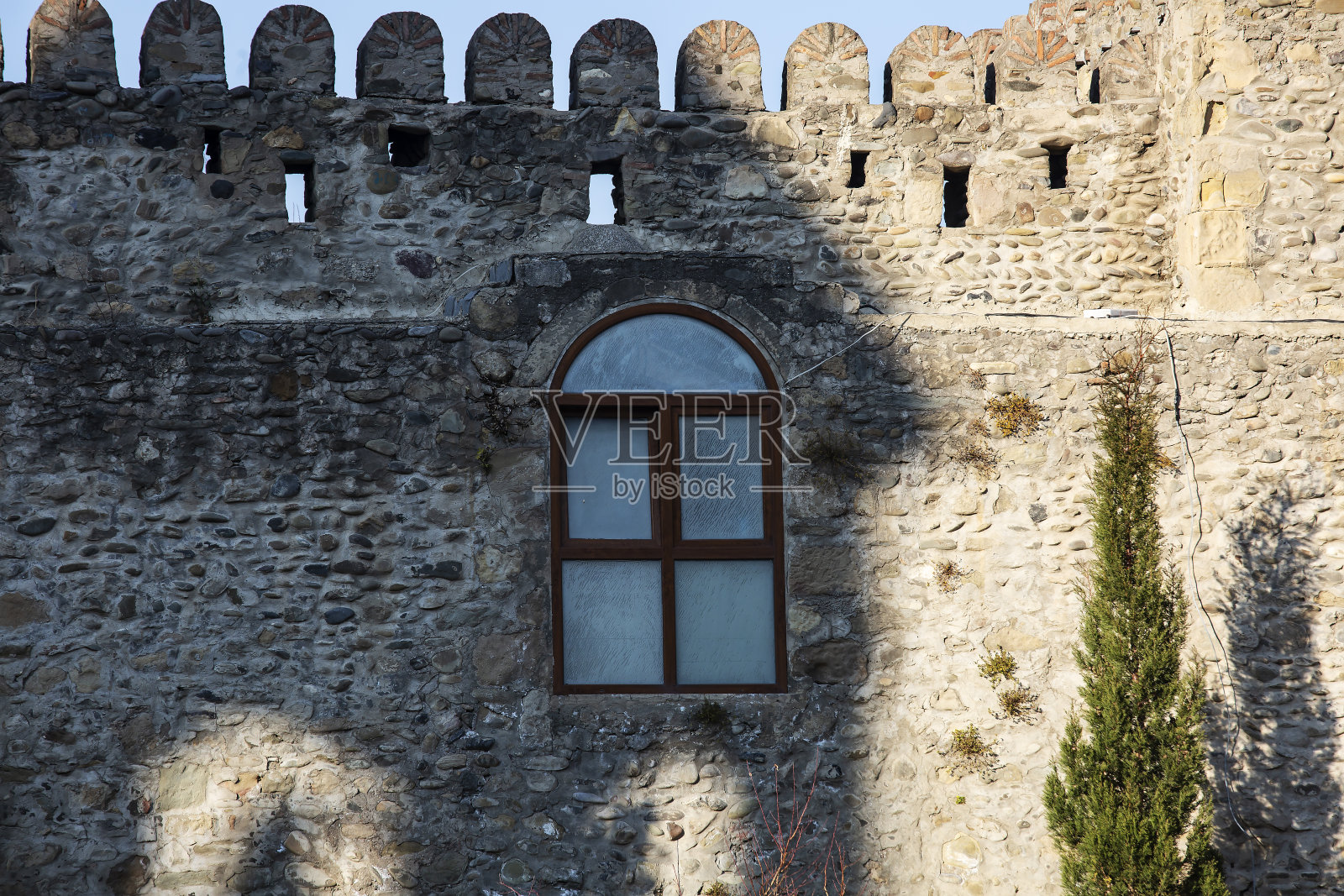 姆茨赫塔的生命之柱东正教大教堂照片摄影图片