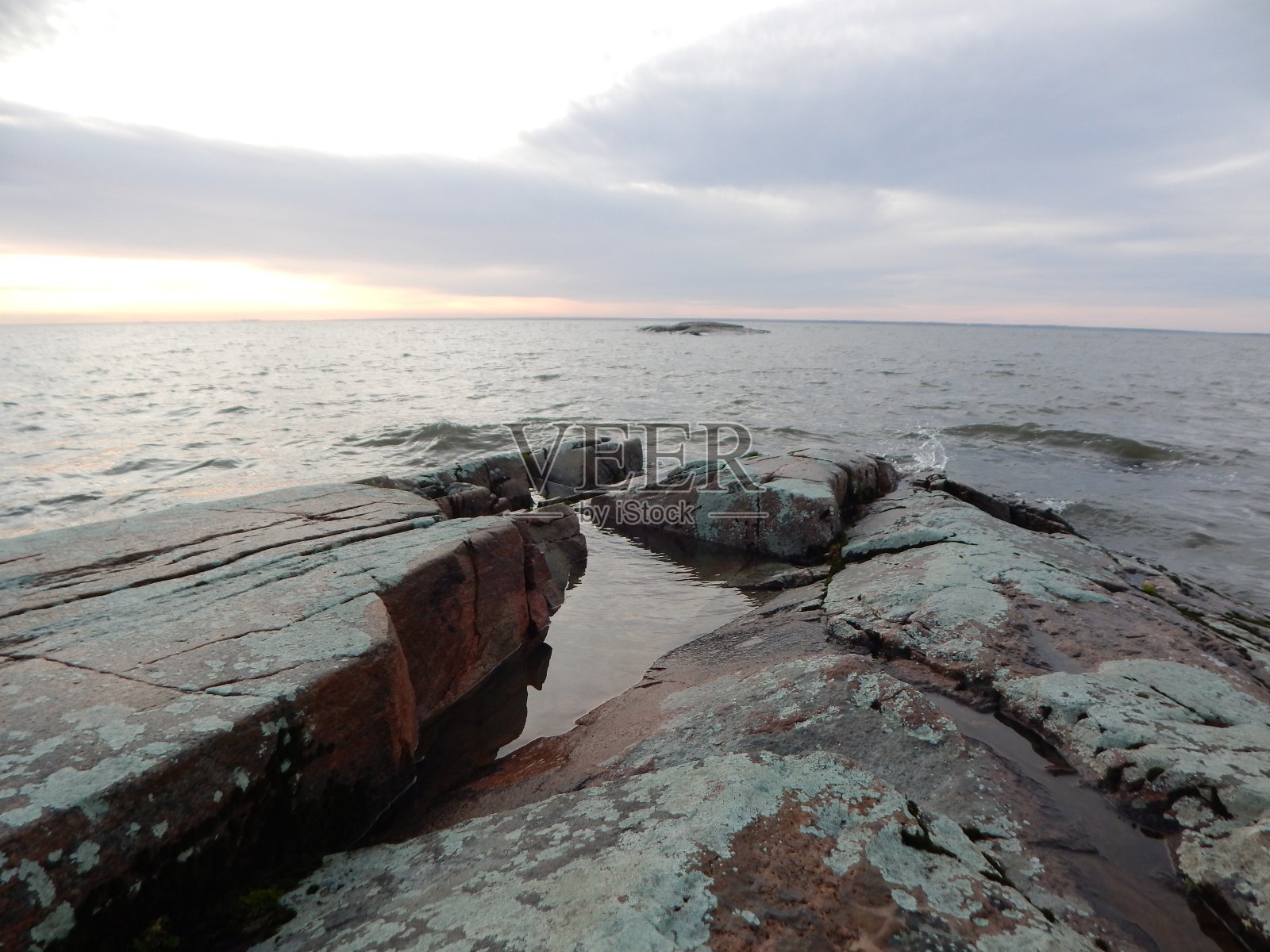 瑞典最大的湖Värner照片摄影图片