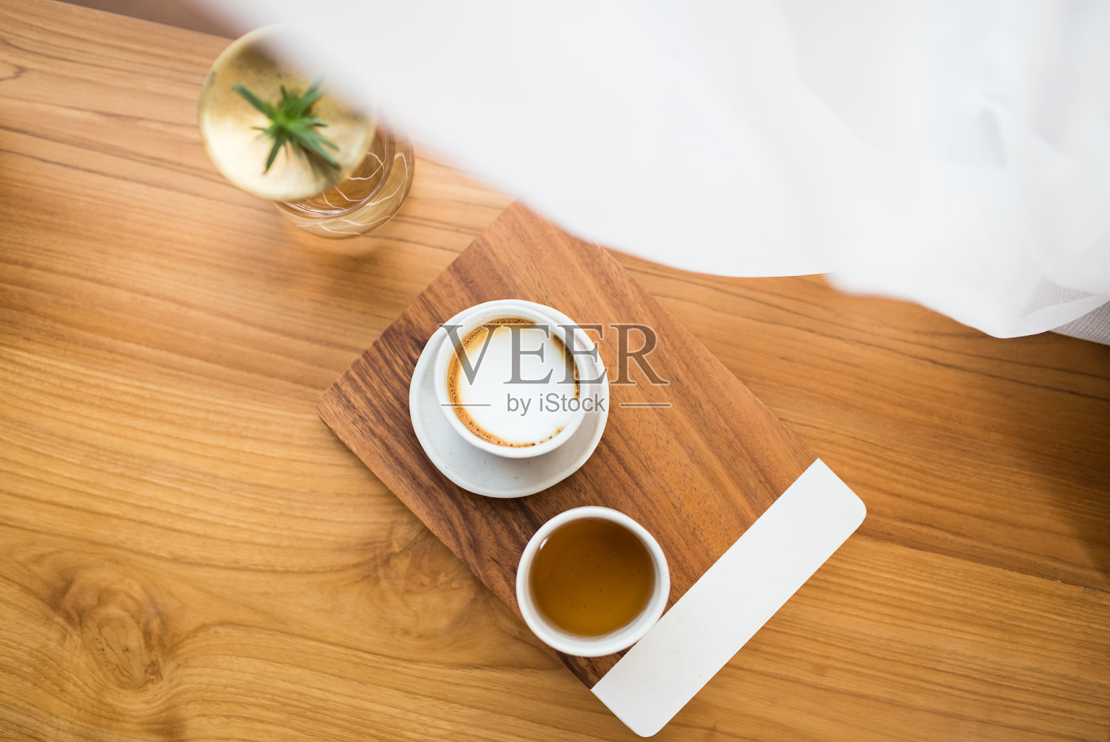 一杯热咖啡和茶照片摄影图片