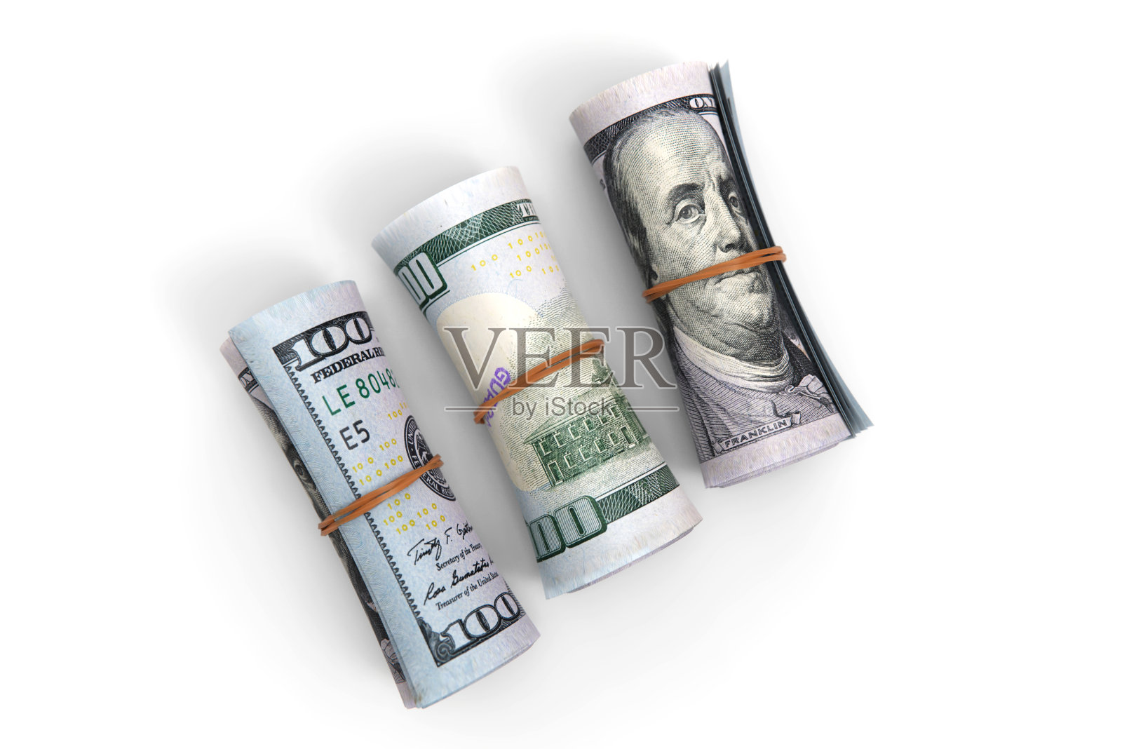 现金票据作为金融稳定的象征照片摄影图片