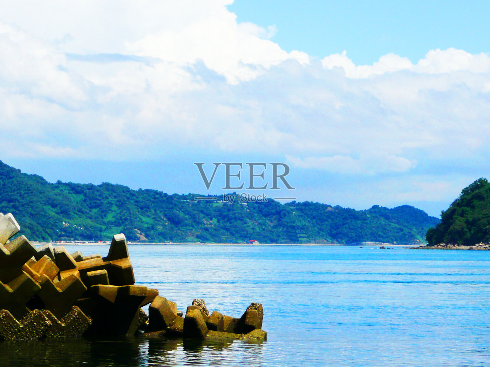 仲夏岛海和四壶照片摄影图片