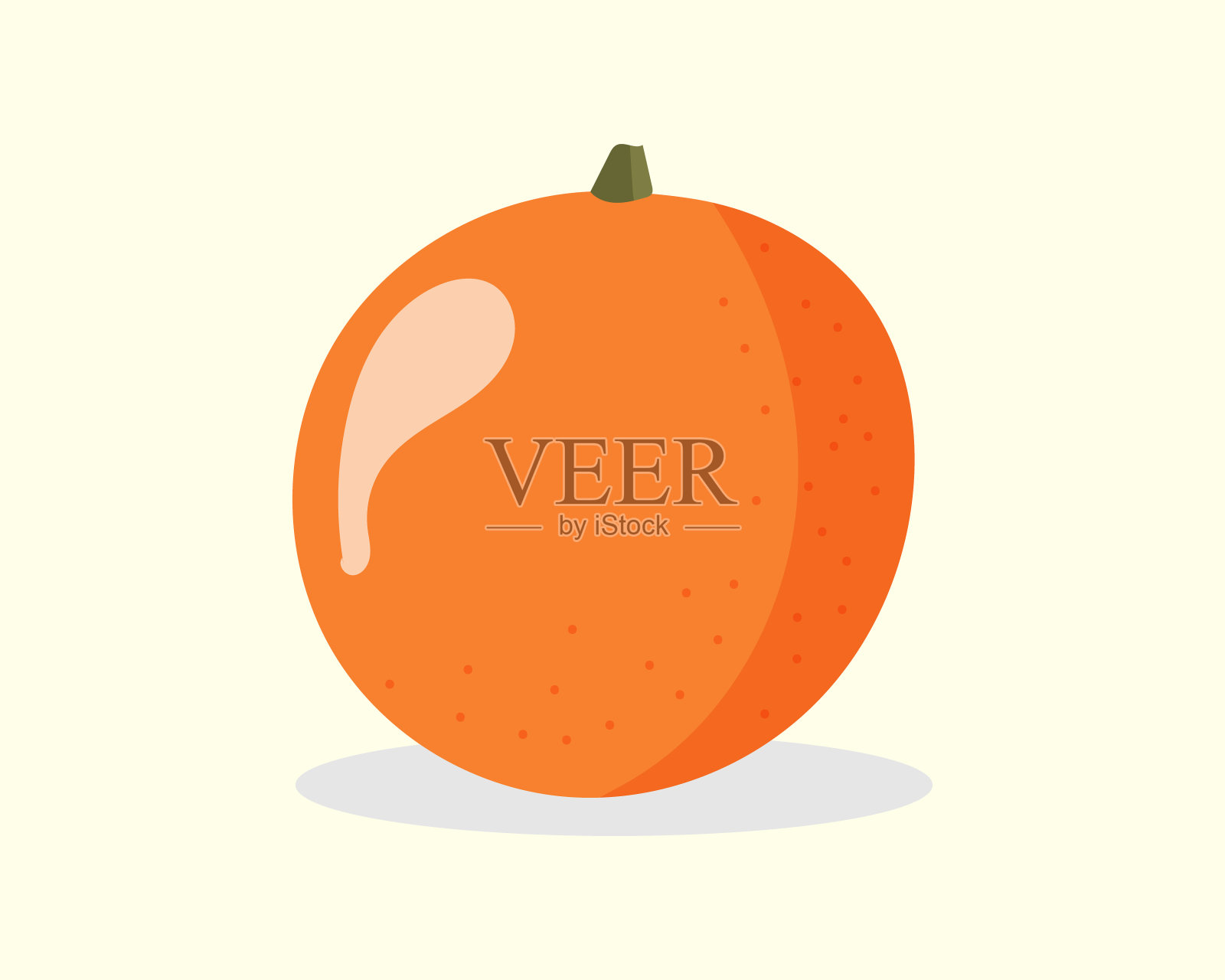 新鲜水果。插画图片素材