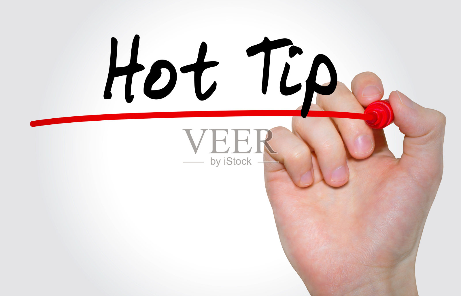 手写体题字热笔尖用记号笔，概念照片摄影图片