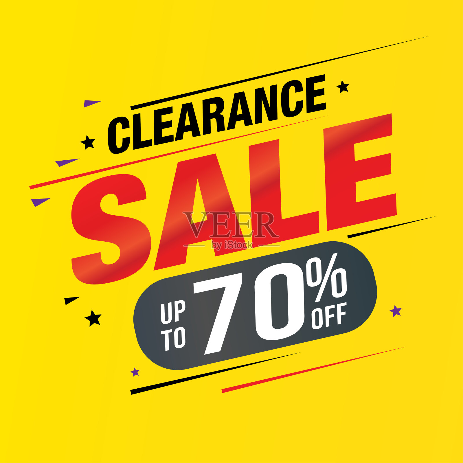 销售和特别优惠标签，价格标签，销售标签，横幅，矢量插图。设计模板素材