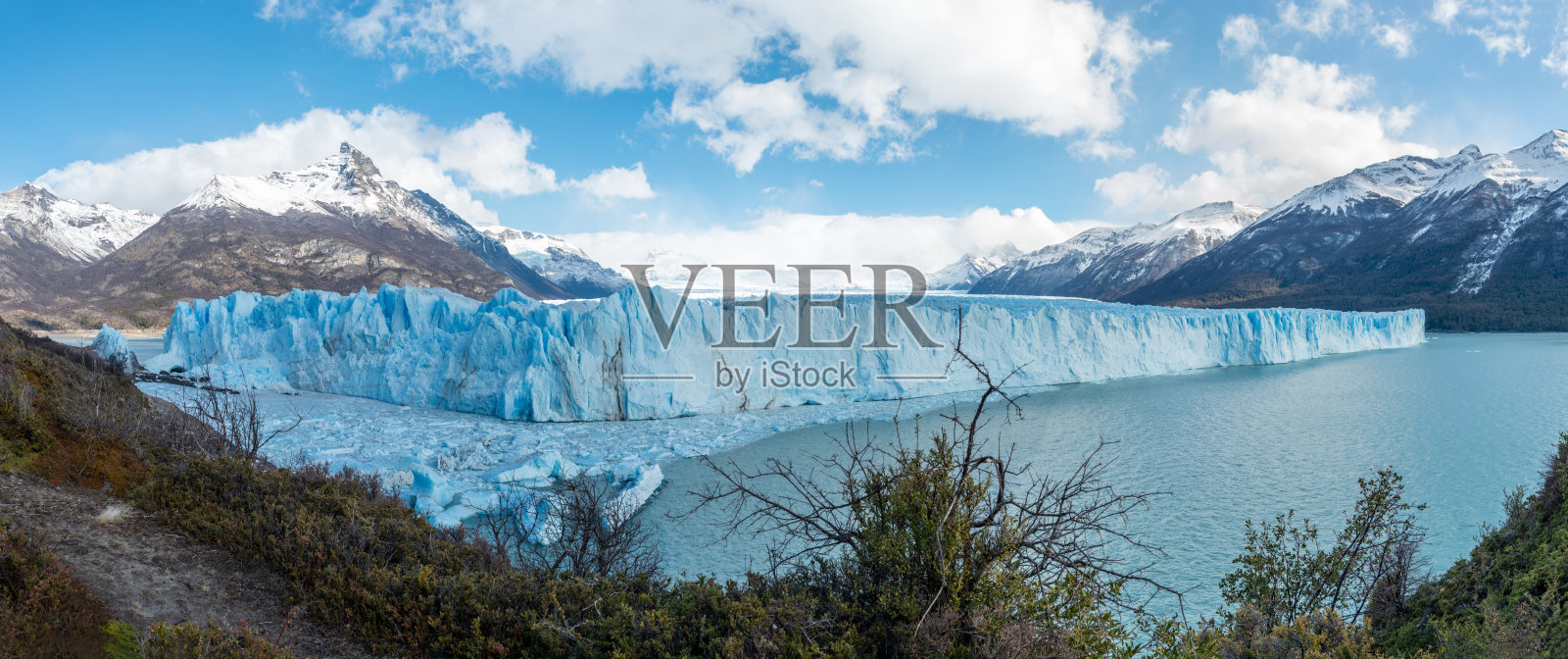 阿根廷佩里托莫雷诺冰川照片摄影图片