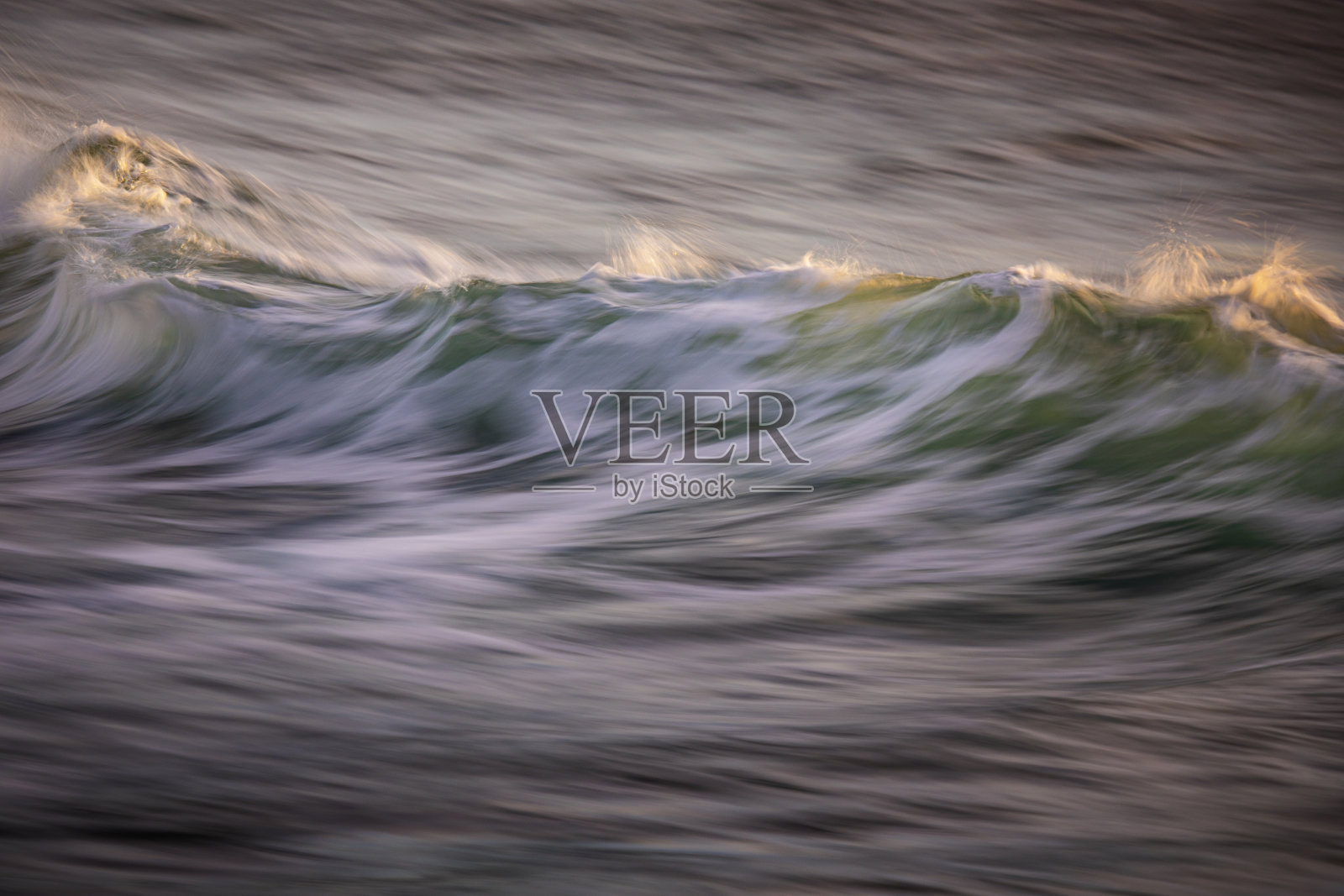 日落流水照片摄影图片