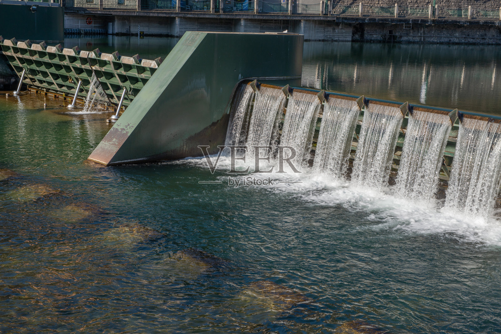 大坝的障碍照片摄影图片