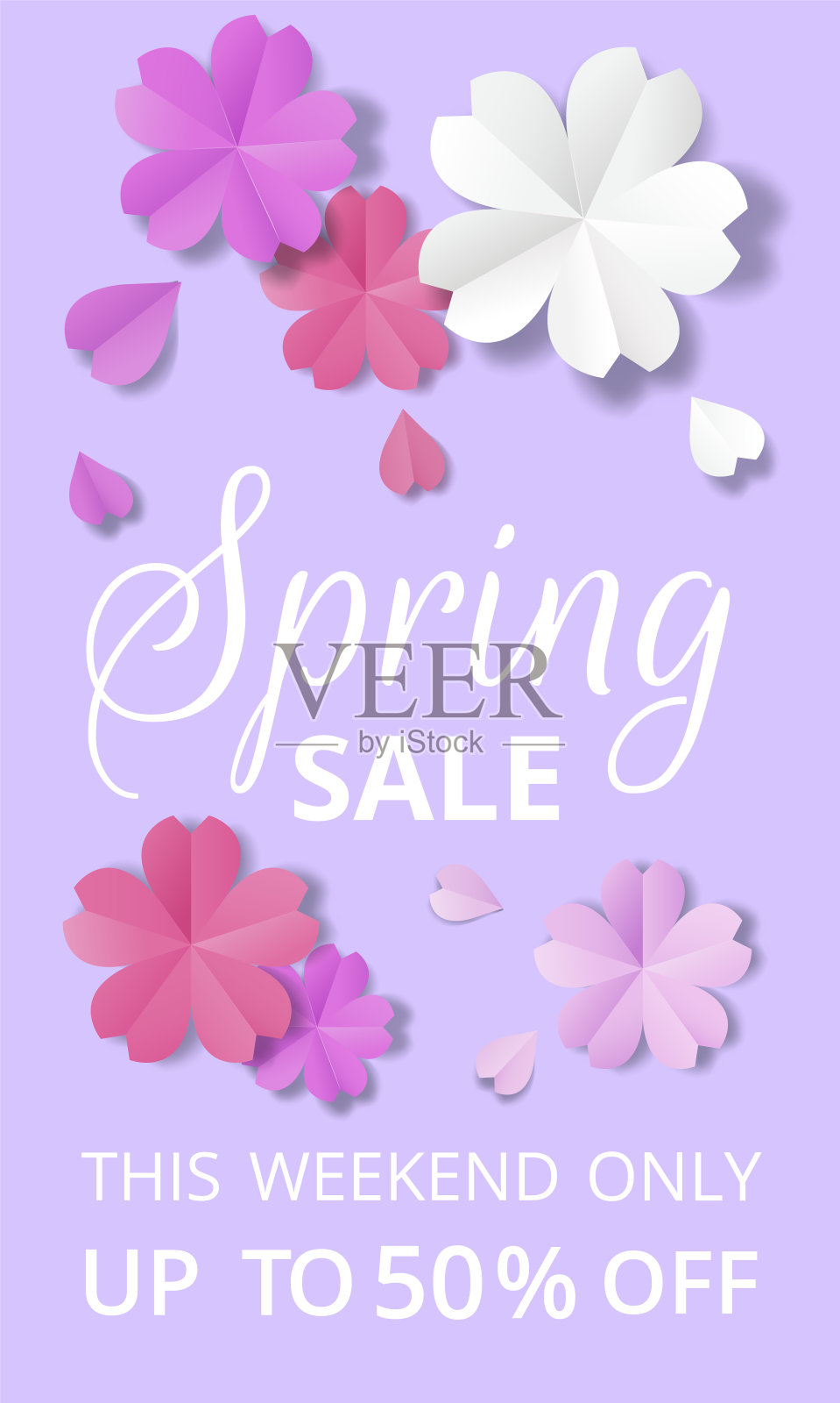 纸花插画图片素材