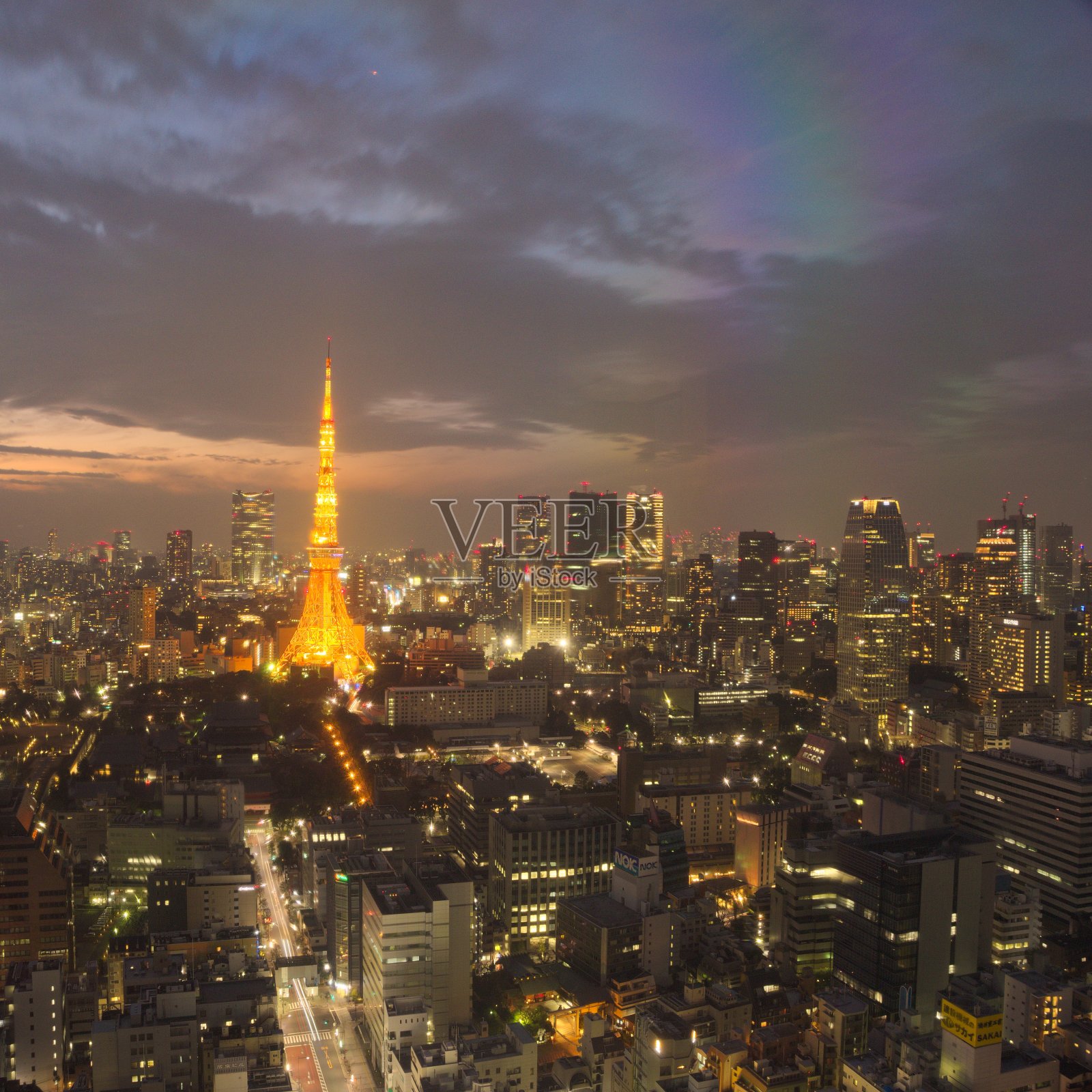 夜景照片摄影图片