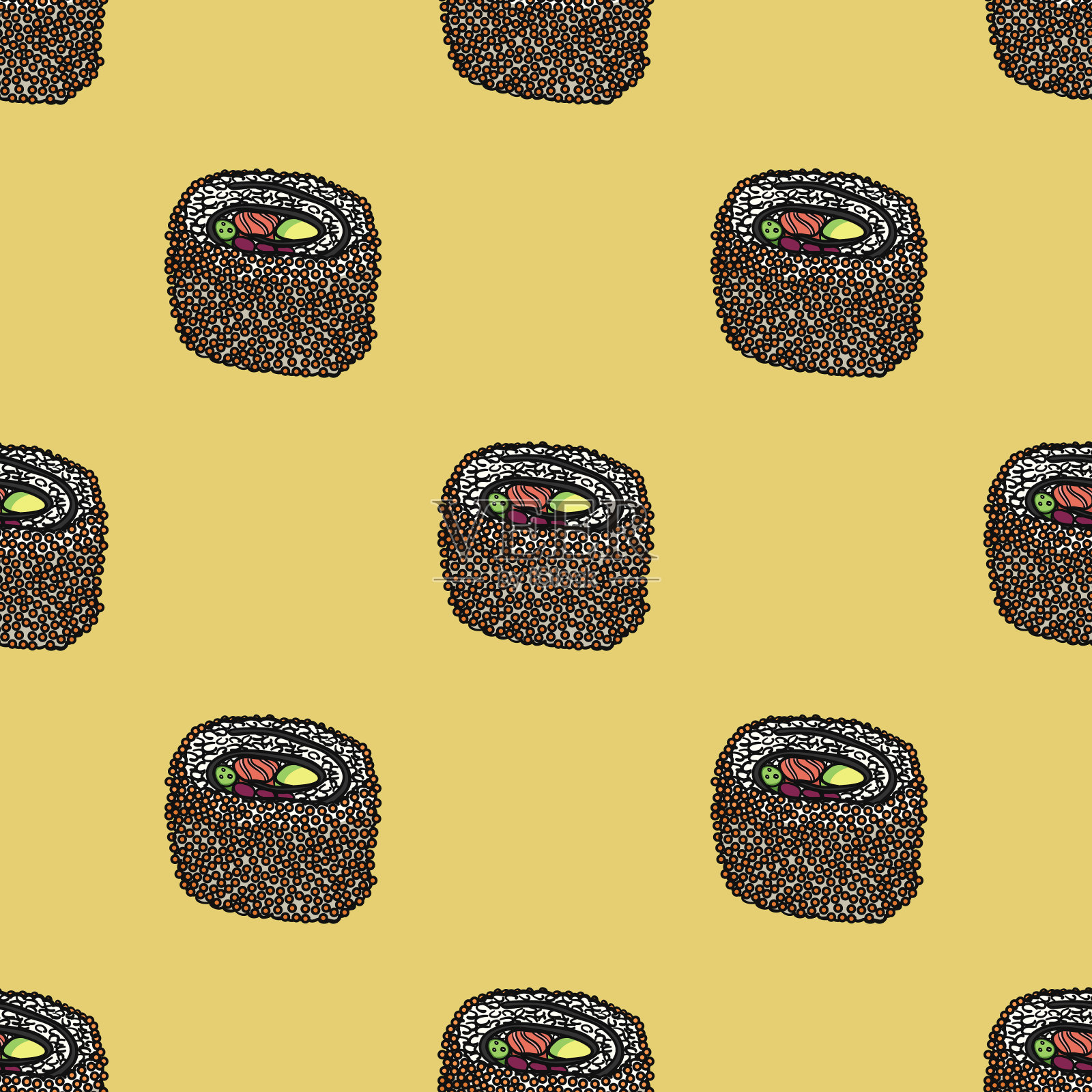 无缝模式插画图片素材