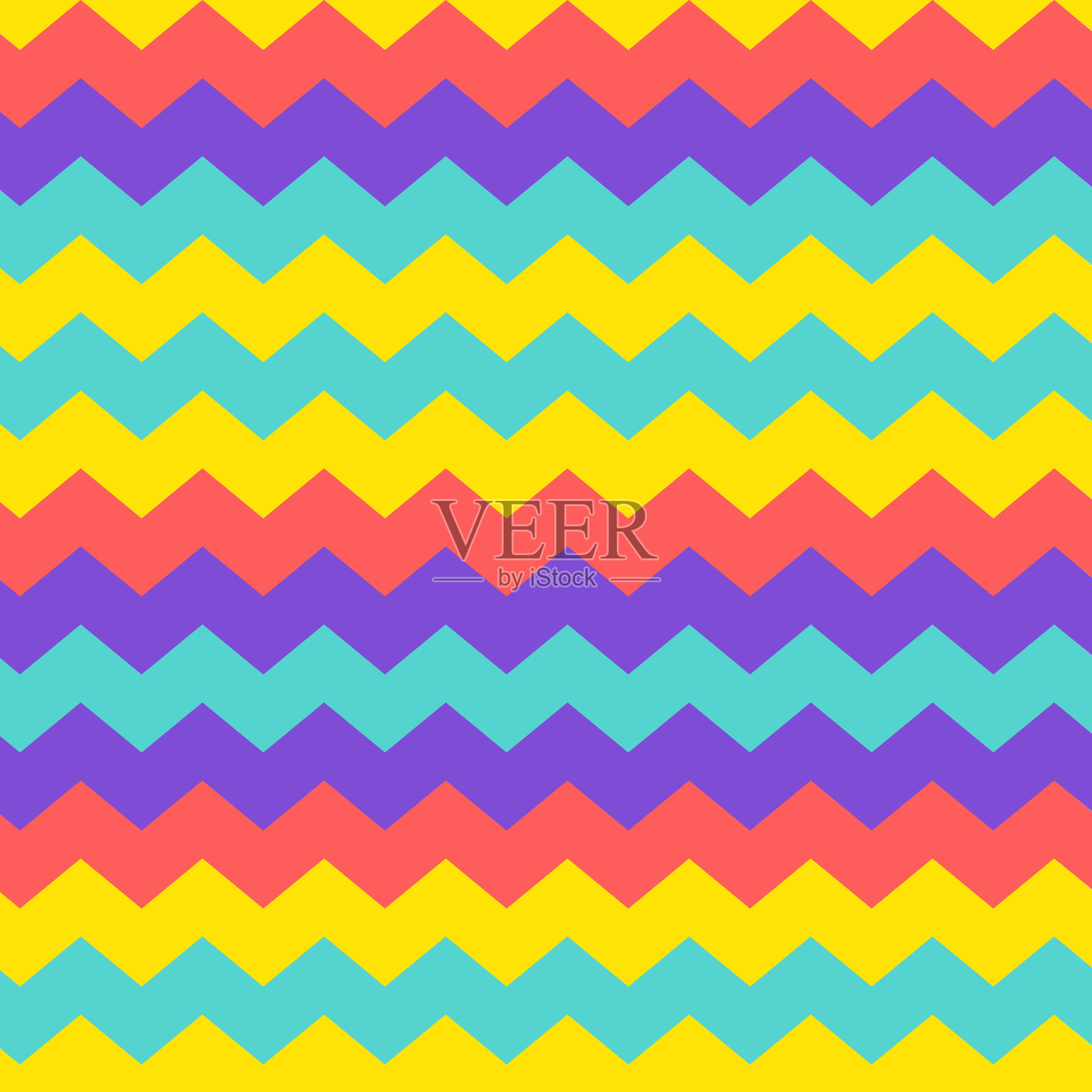 现代锯齿形人字形图案背景插画图片素材