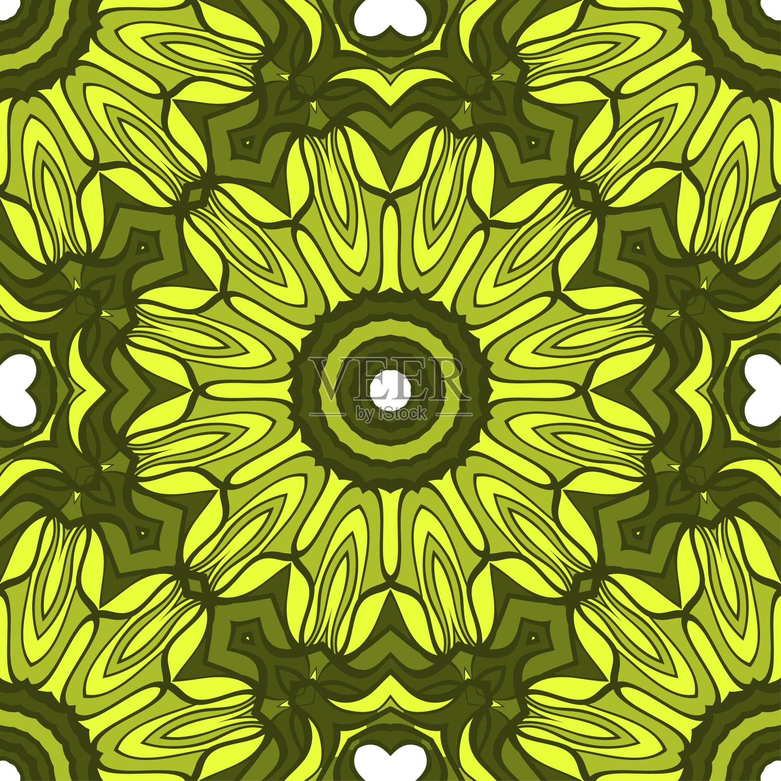 无缝的矢量模式。几何印花点缀。用于室内装饰、墙纸、展示、时尚设计。插画图片素材