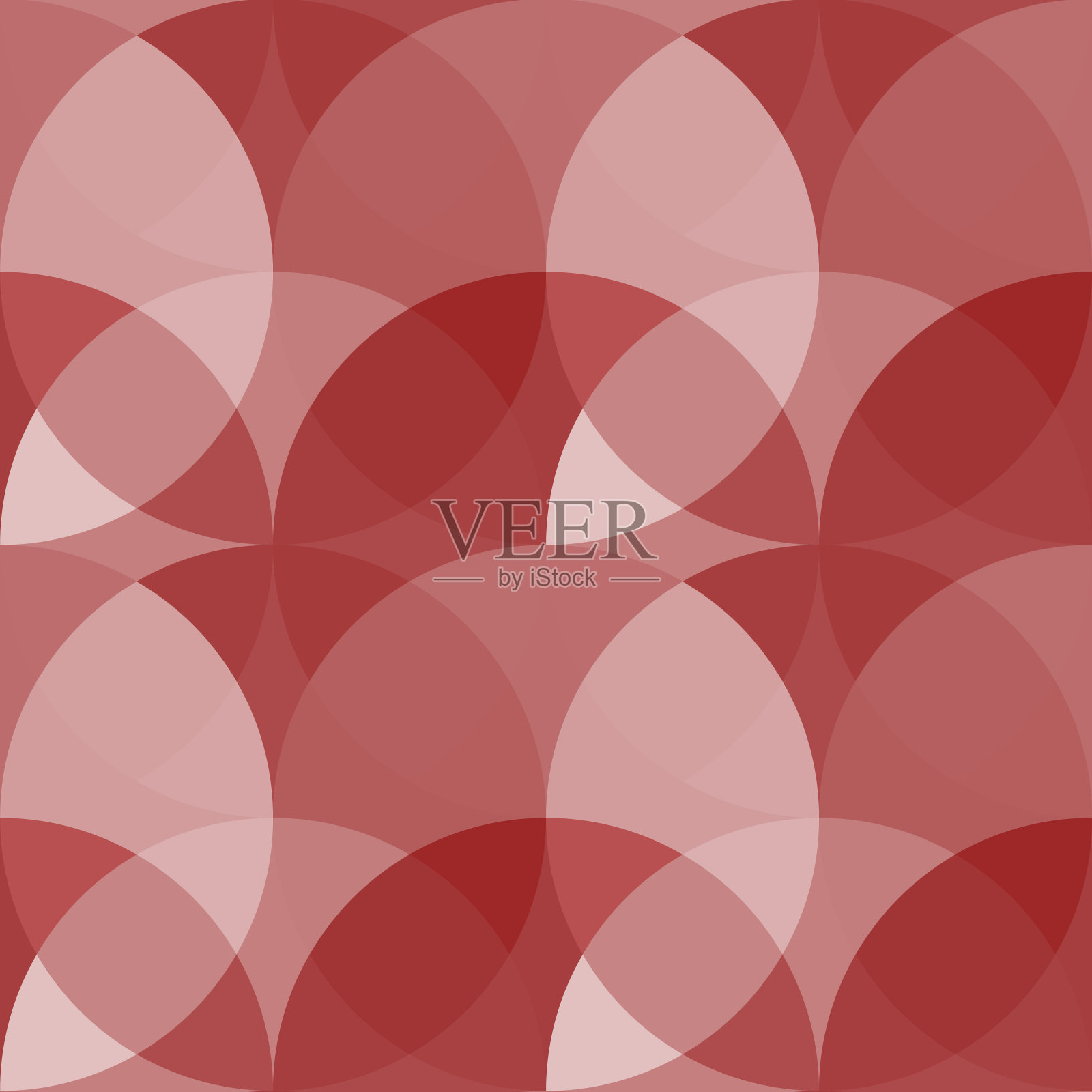 无缝纹理与半透明的圆圈插画图片素材