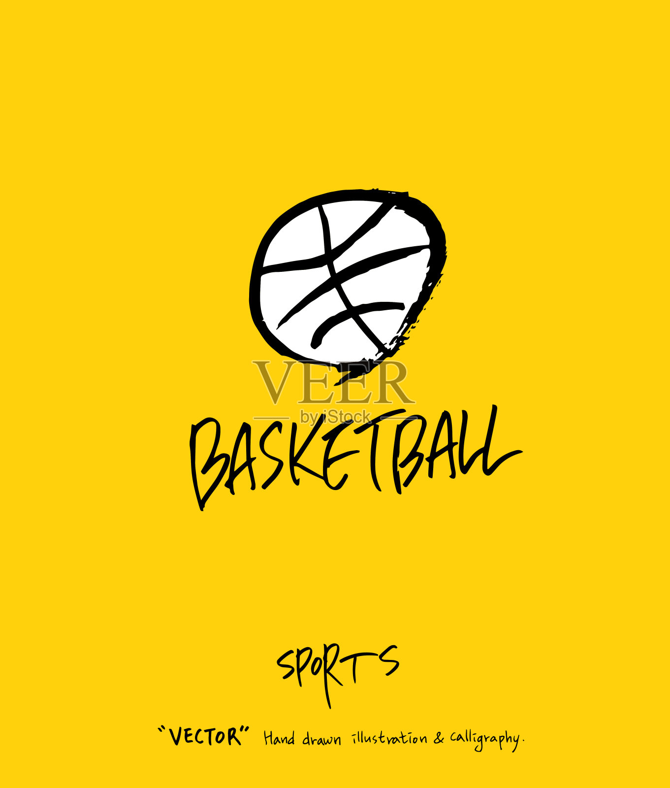 运动的海报插画图片素材