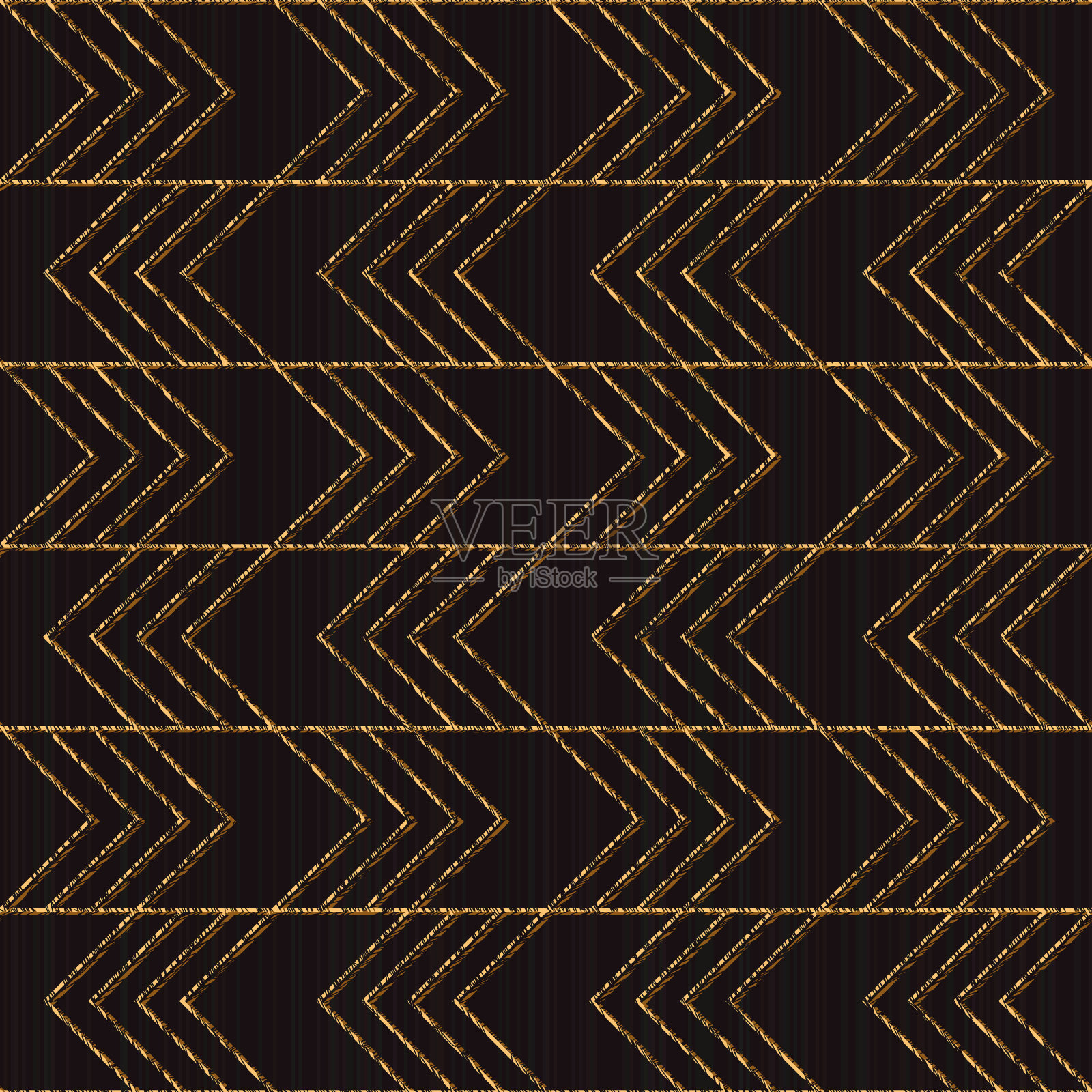 基于sashiko图案的刮花无缝图案。插画图片素材