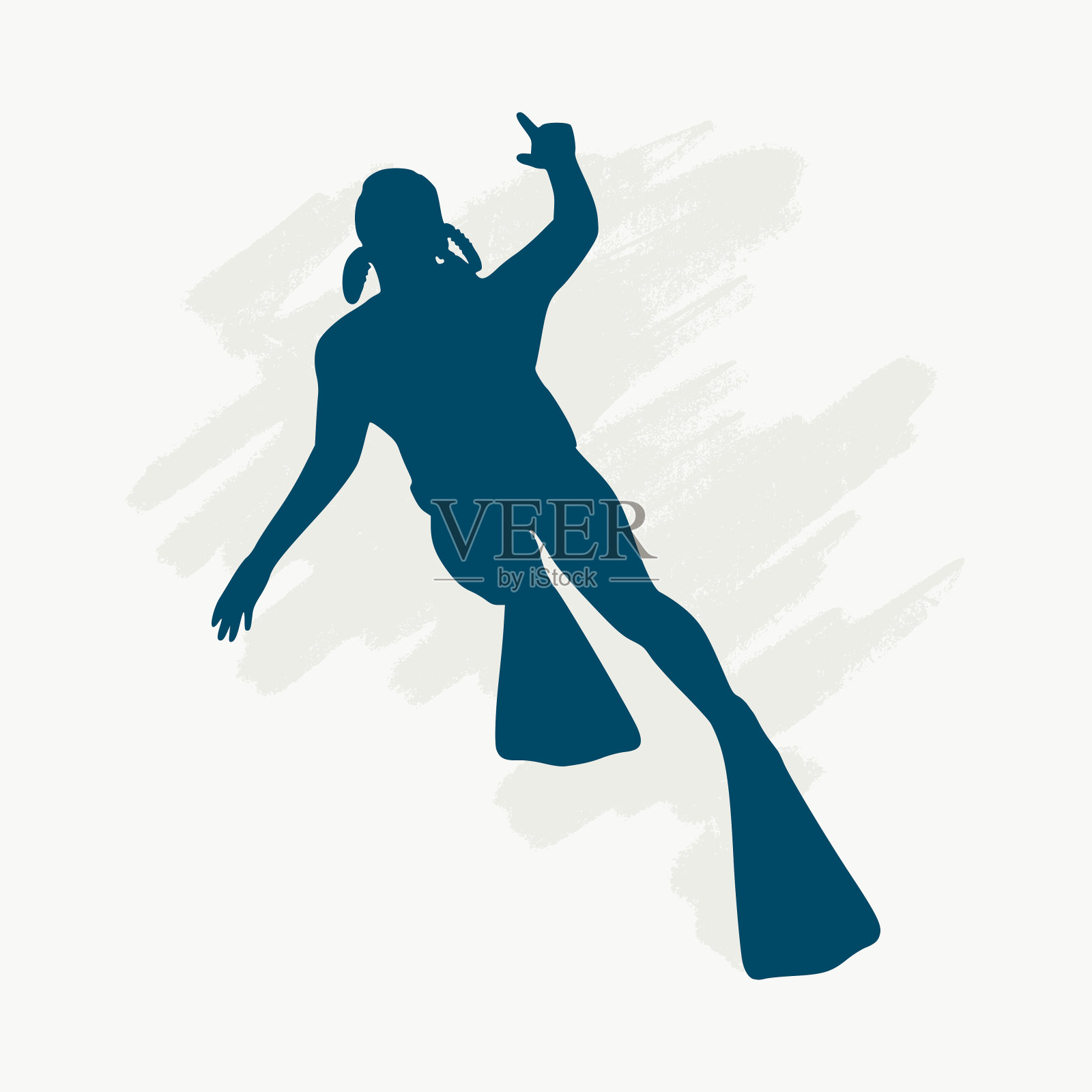 跳水运动的概念设计元素图片