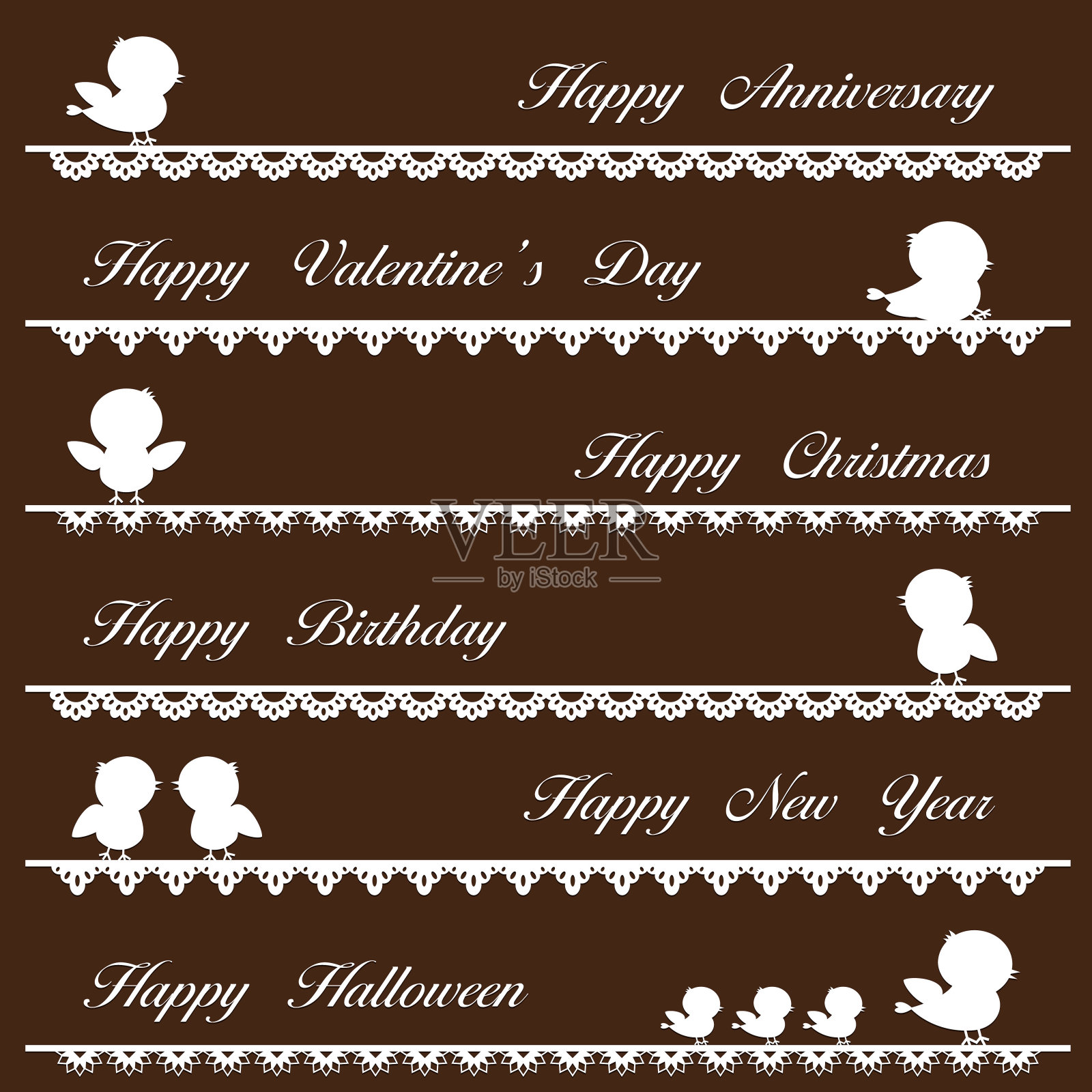 鸟的头衔和比赛插画图片素材