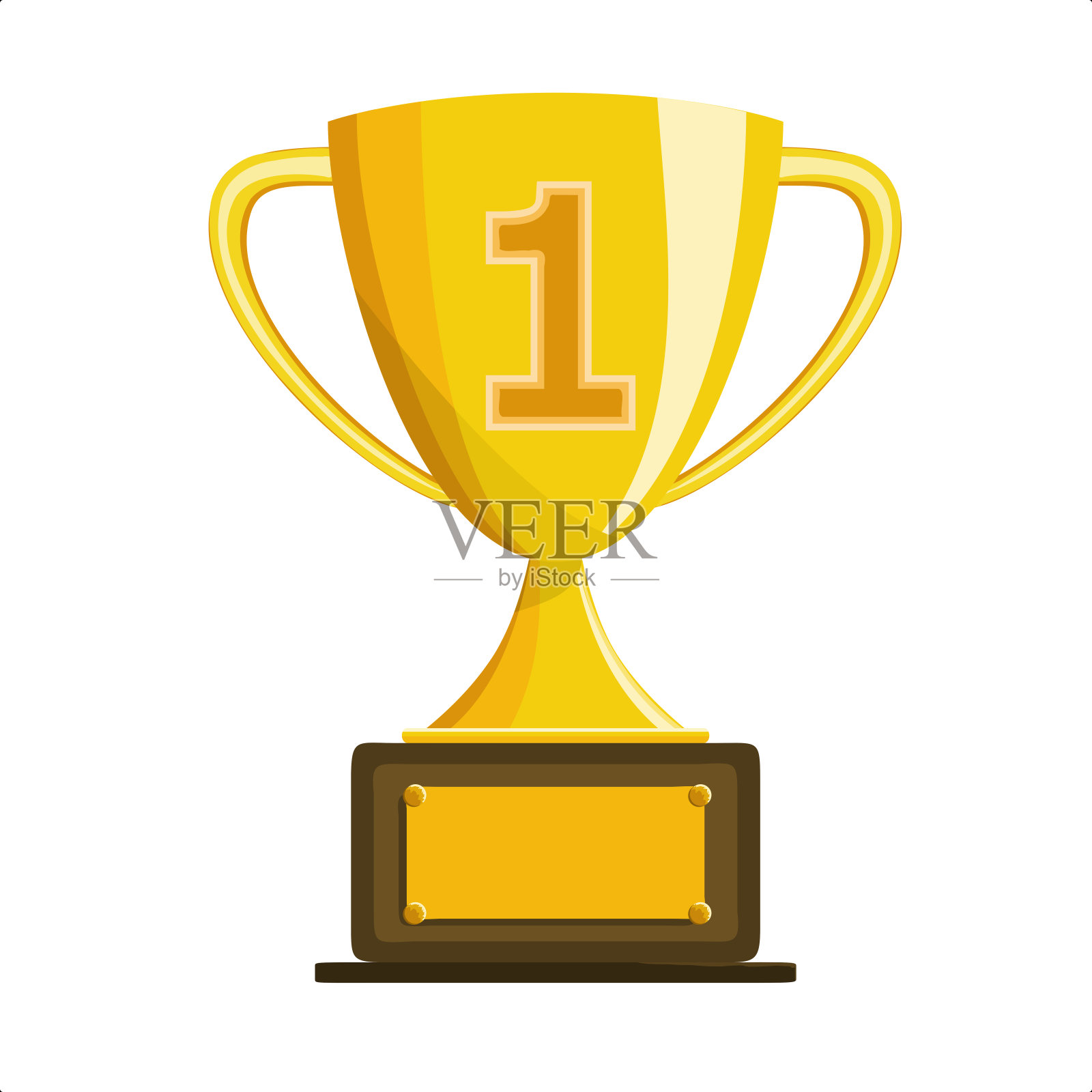奖杯插画图片素材