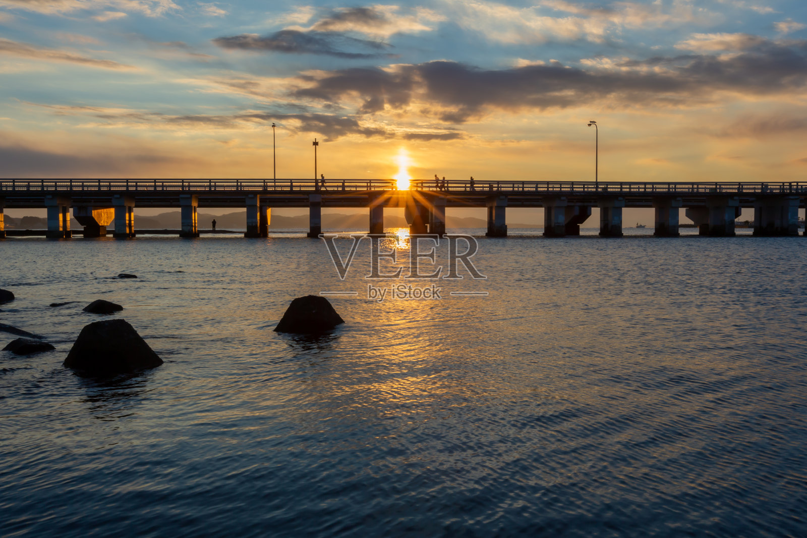 森岛Bentenbashi照片摄影图片