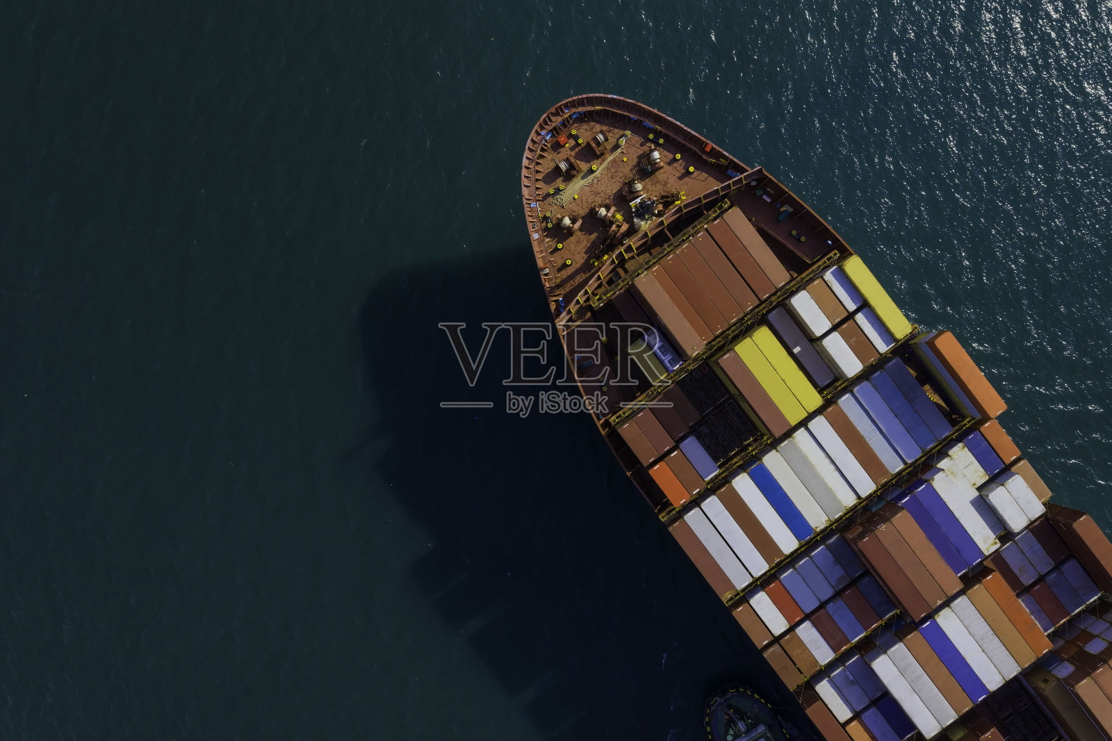 国际物流货运集装箱船全球合作伙伴连接示意图照片摄影图片