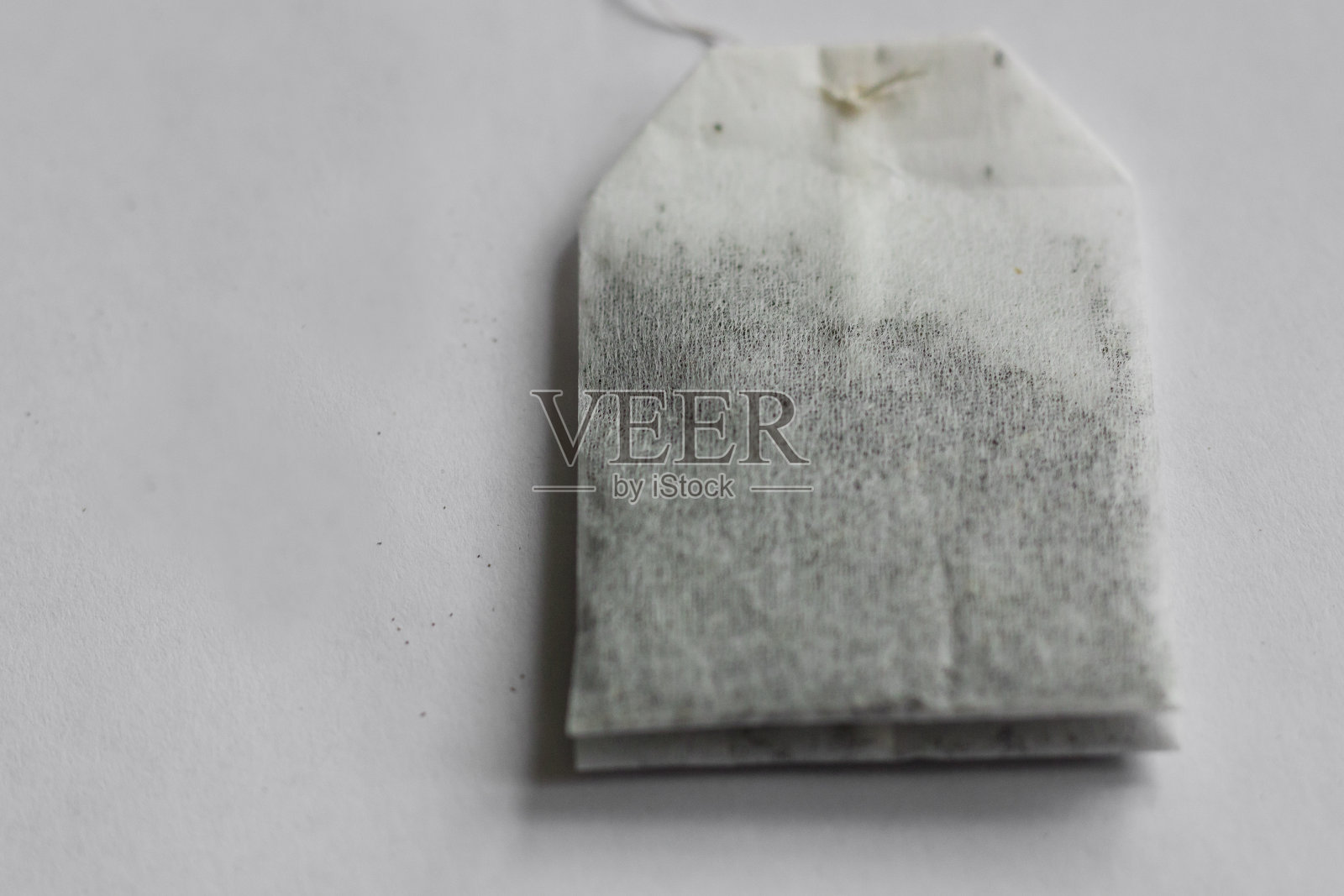 白底上的一袋茶照片摄影图片