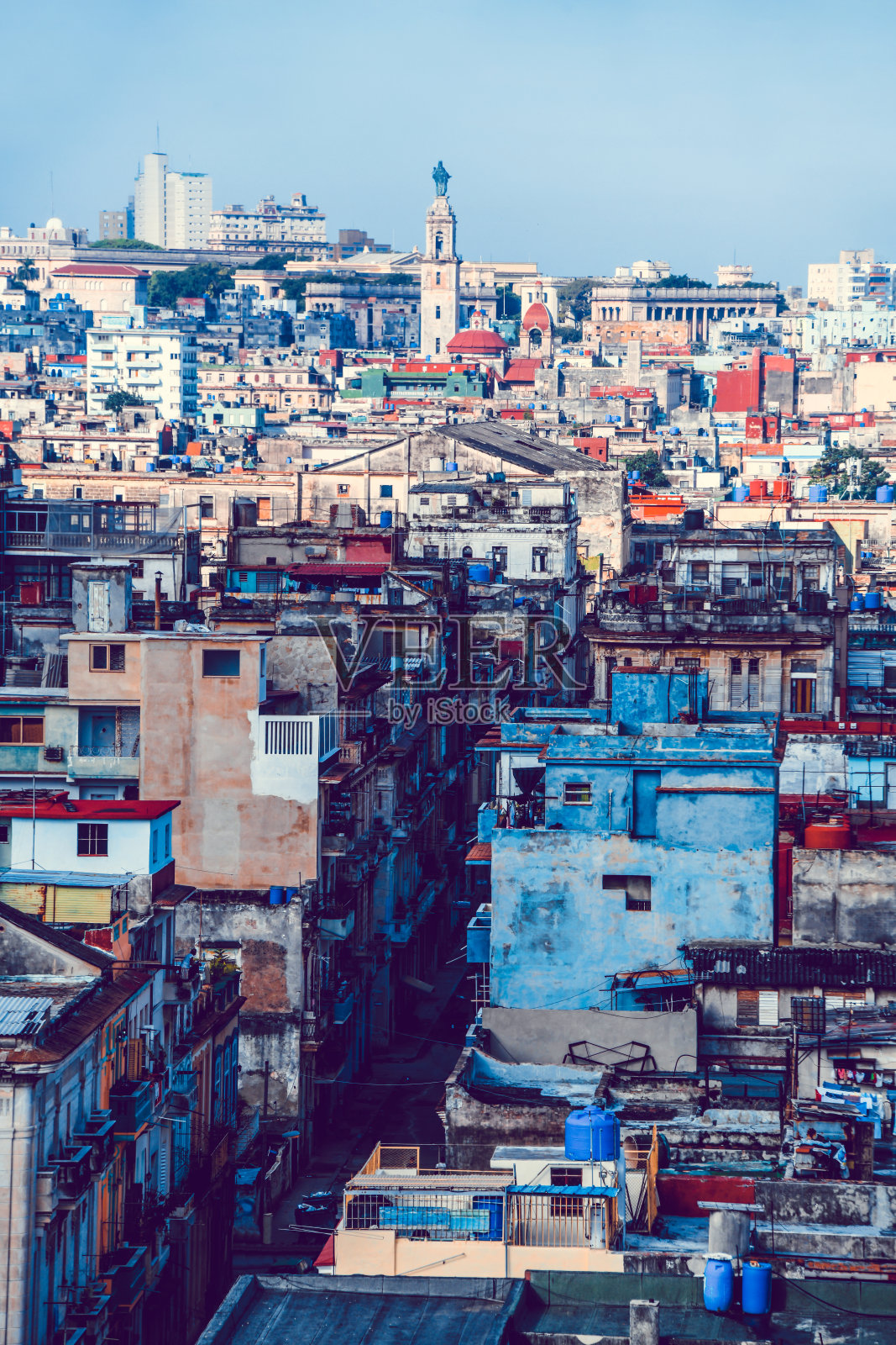 哈瓦那街头的阴影照片摄影图片