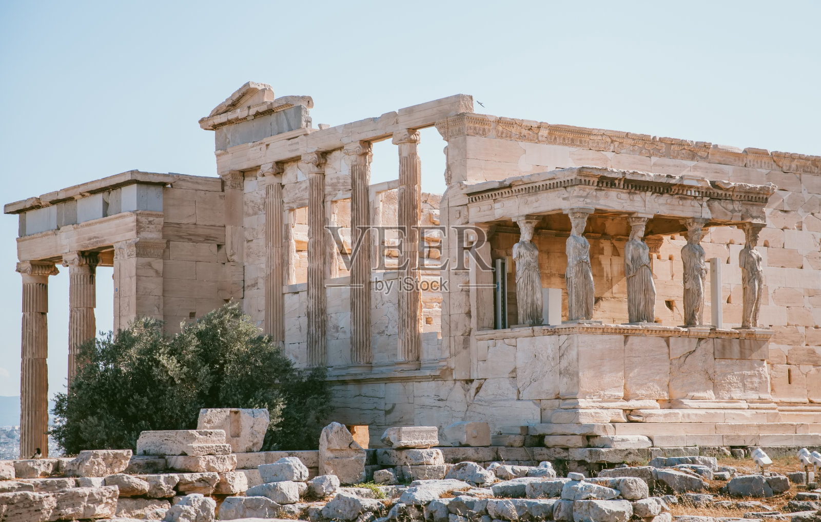 雅典卫城，希腊照片摄影图片