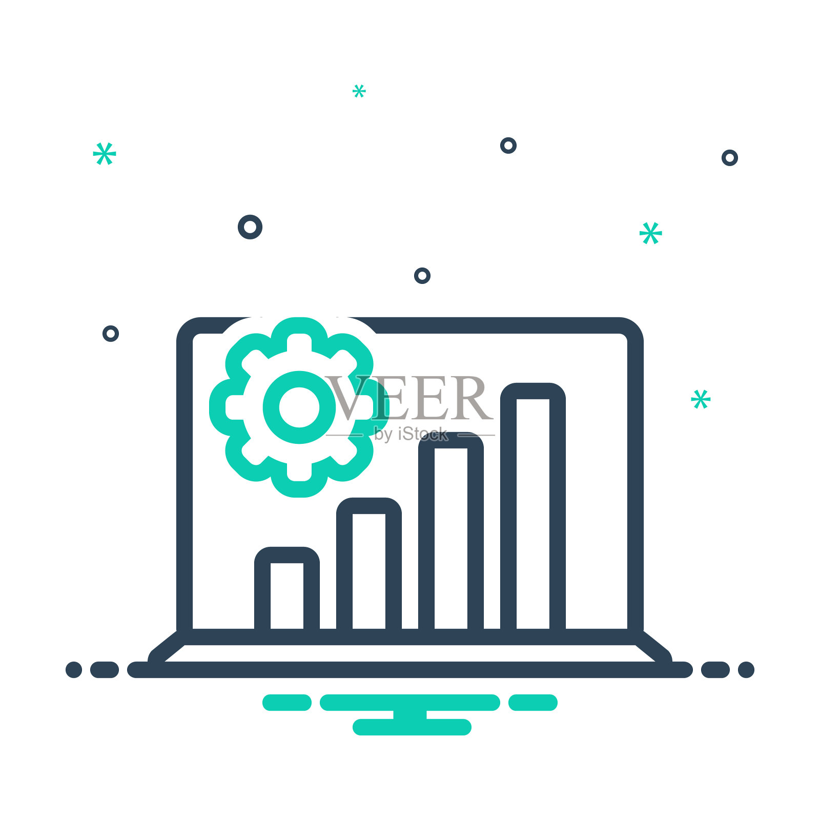 分析过程插画图片素材