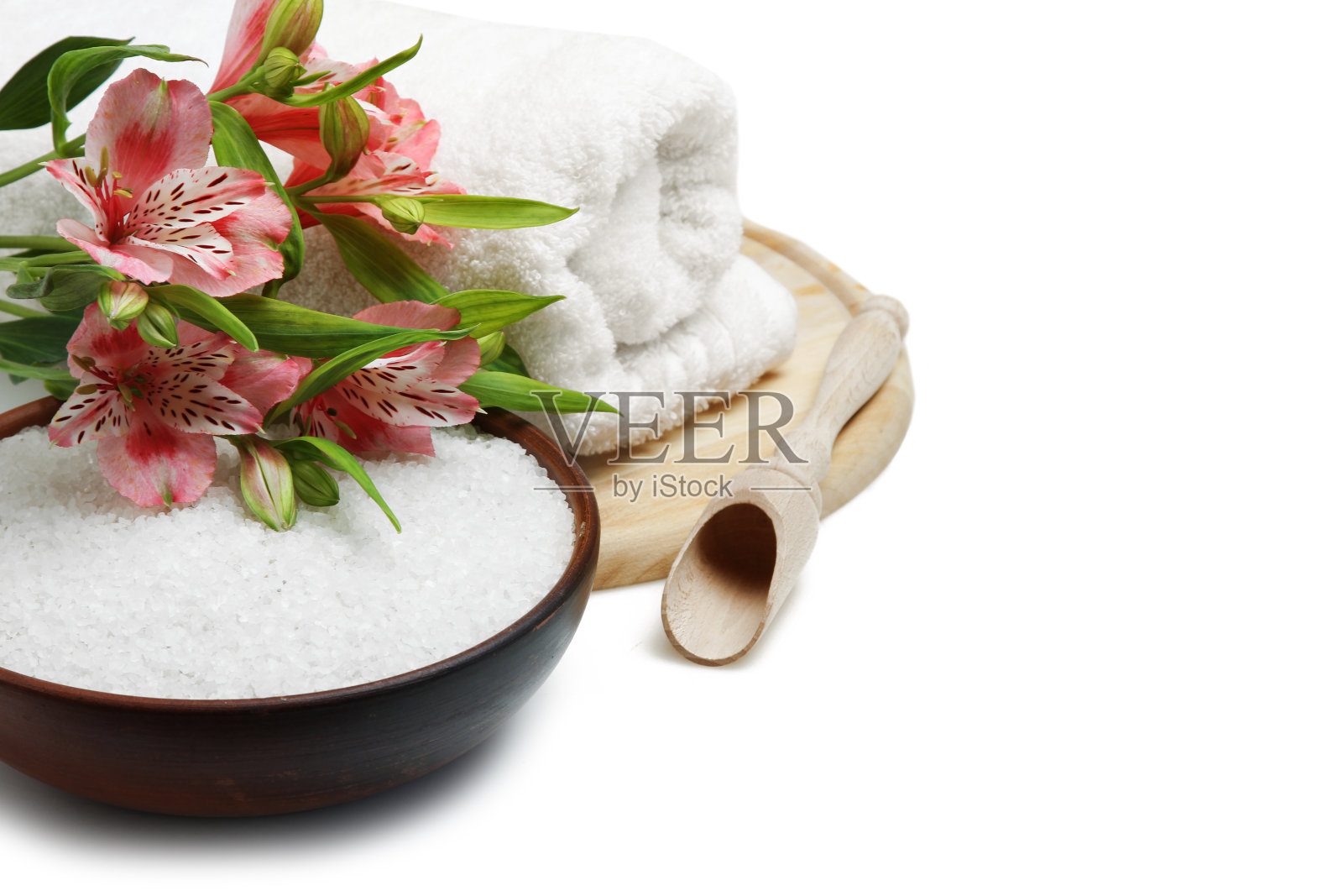 水疗中心设置照片摄影图片