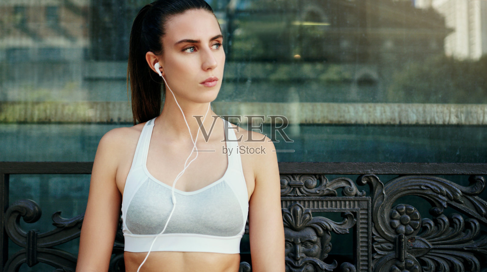 倾听你身体的需求照片摄影图片