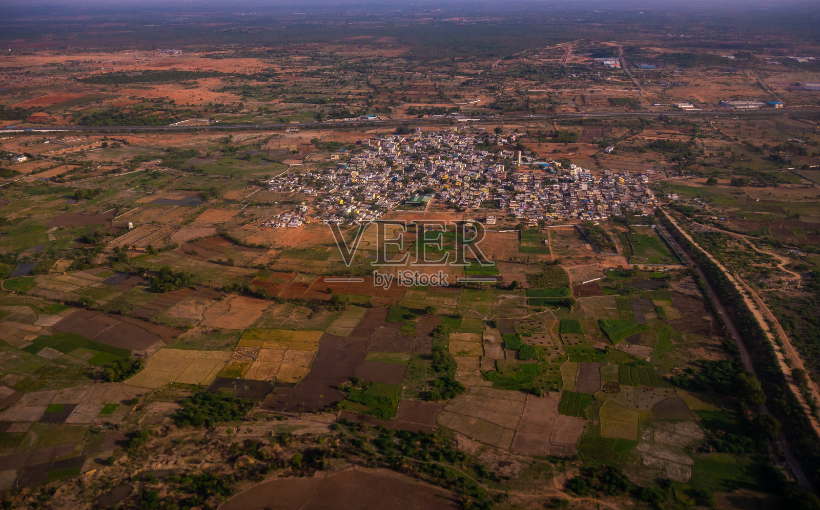 海得拉巴城市鸟瞰图照片摄影图片