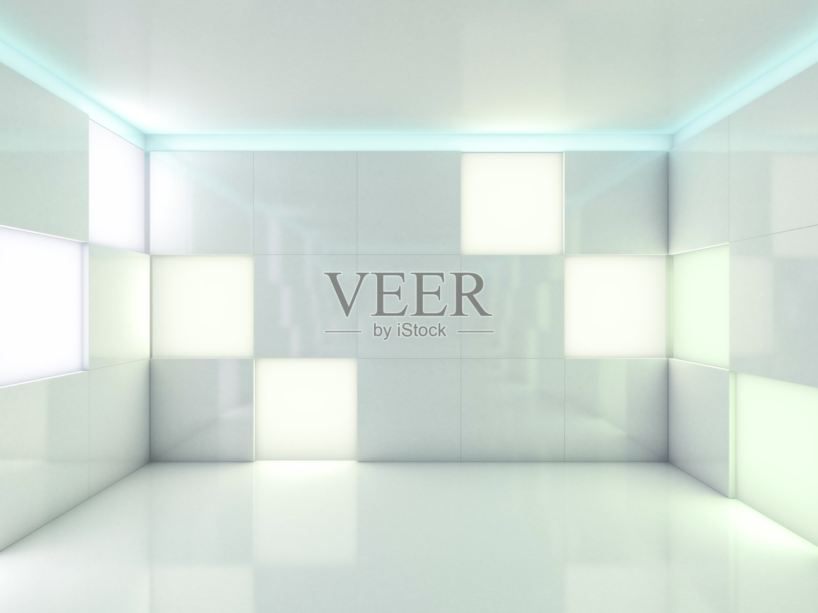 抽象的现代建筑背景。3 d照片摄影图片