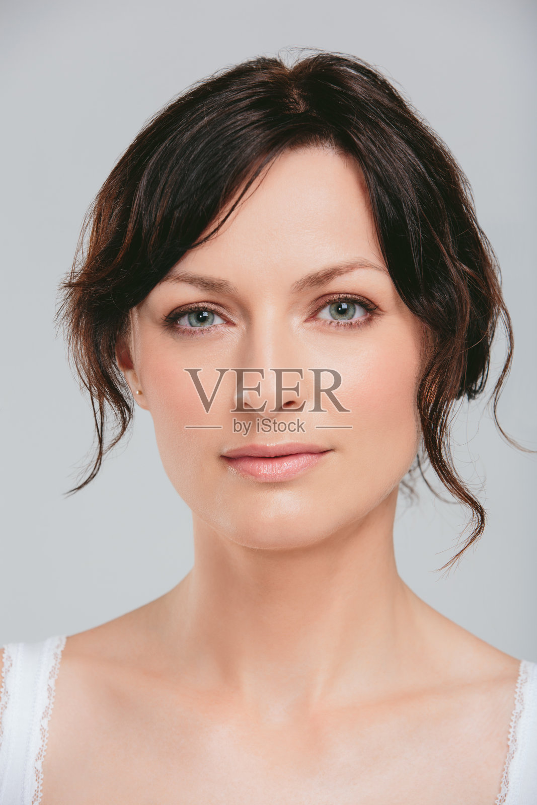 真正的美是做真实的你照片摄影图片