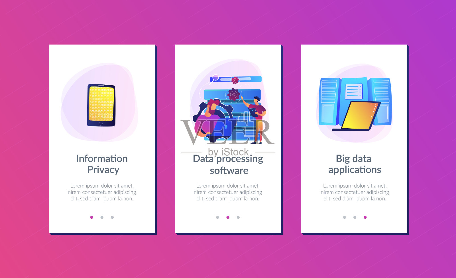 大数据应用应用接口模板。设计模板素材