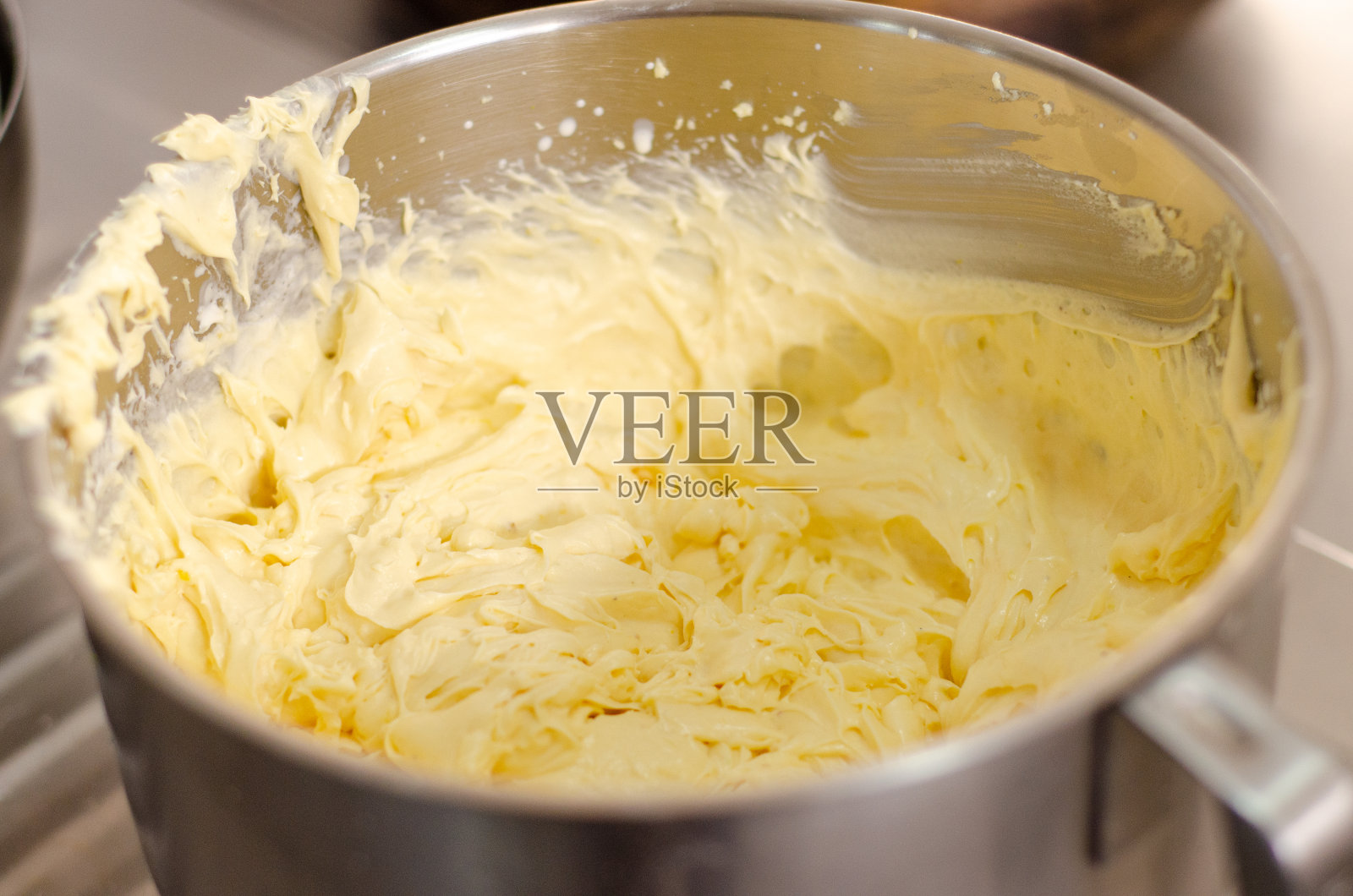 锅白巧克力照片摄影图片