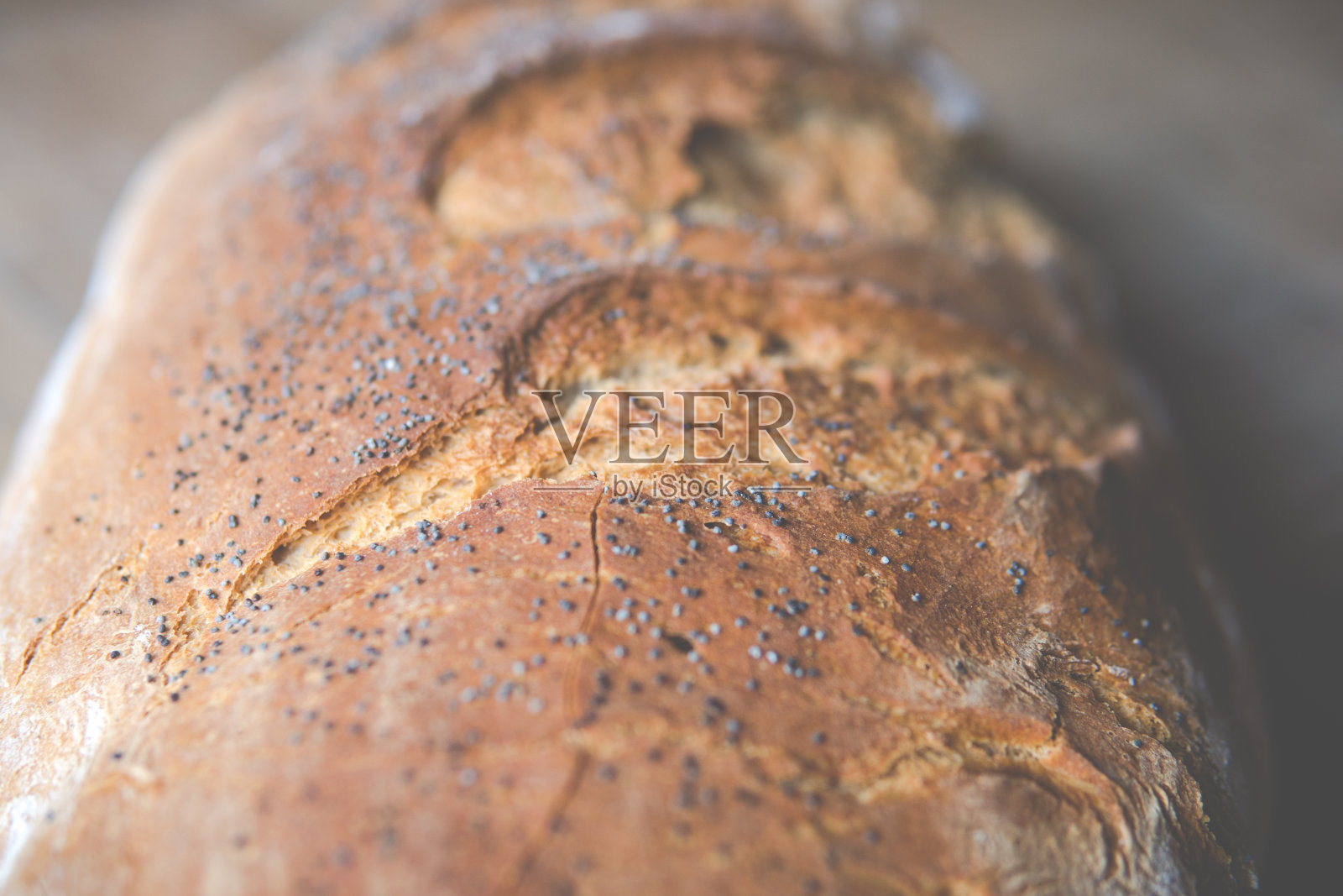 来自古老食谱的老式面包照片摄影图片