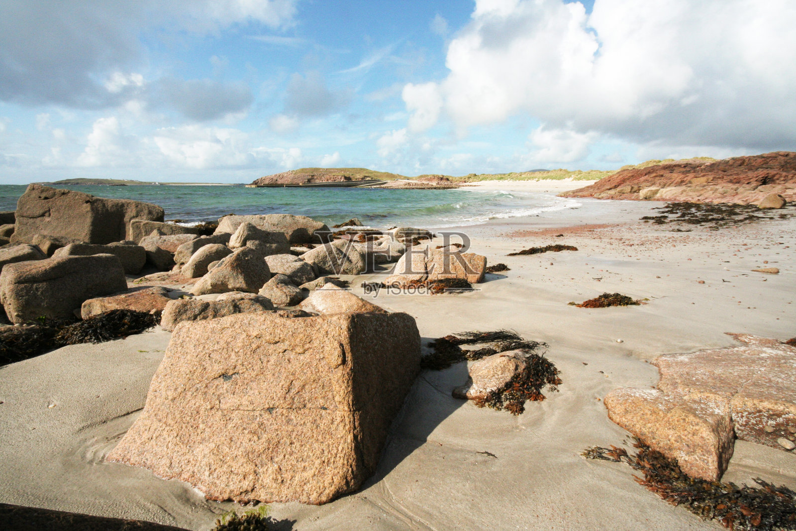 僻静的海滩照片摄影图片