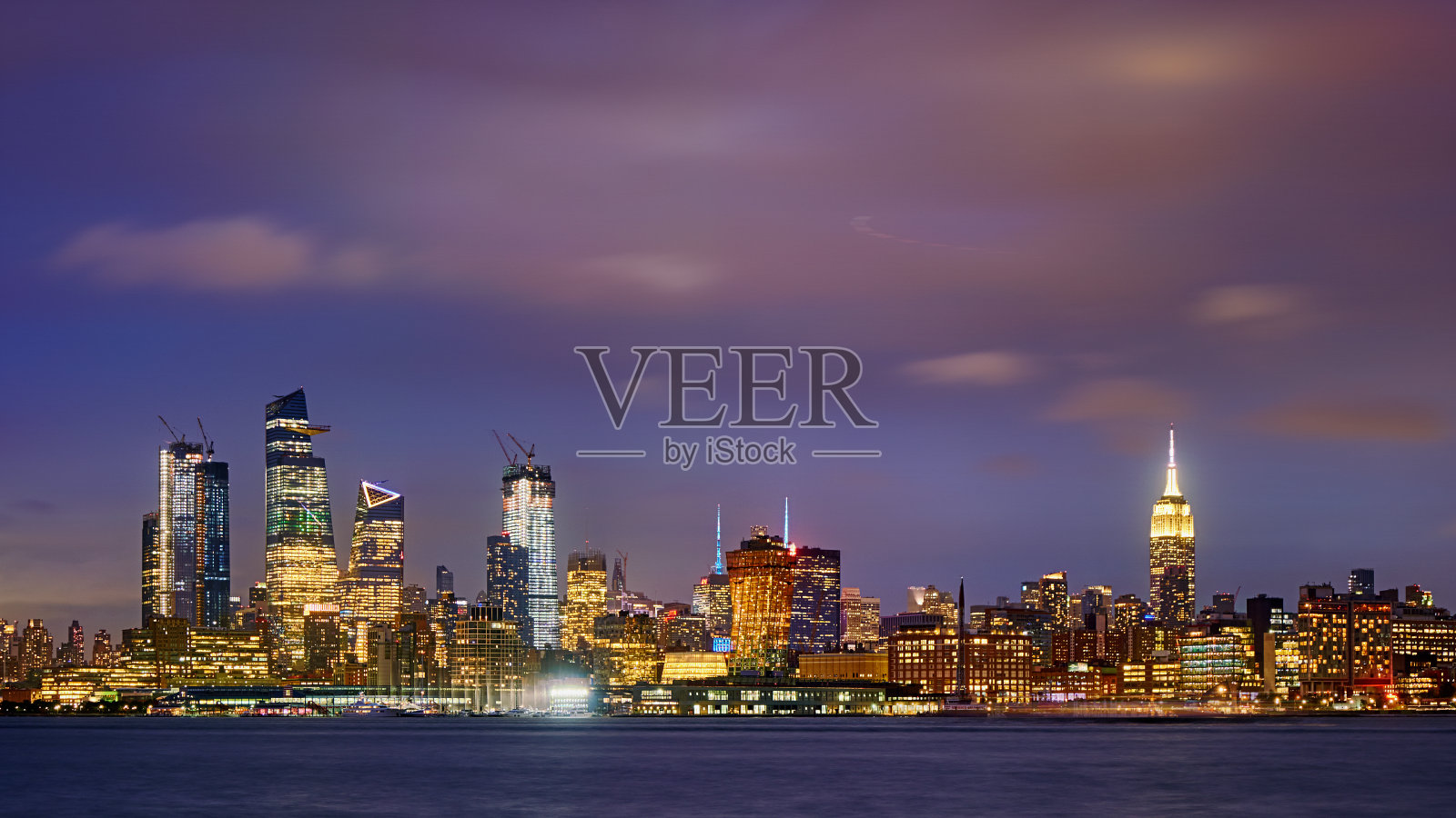 纽约曼哈顿中城现代景观照片摄影图片