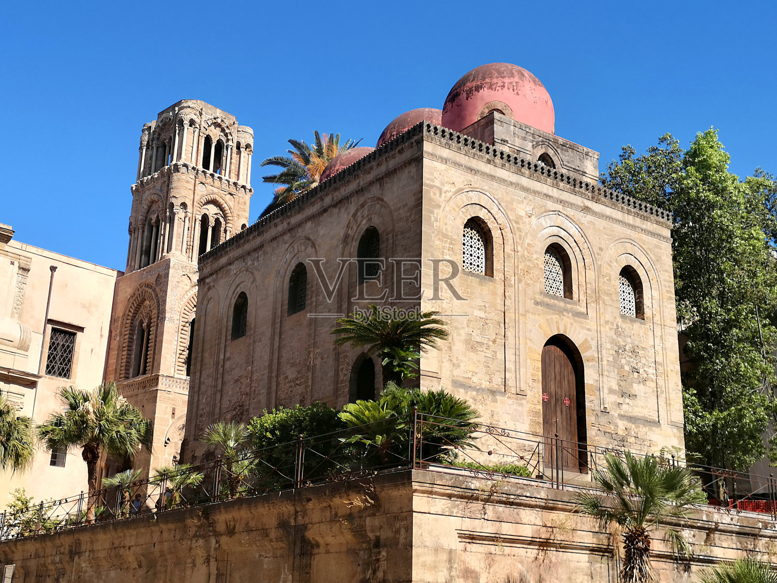 西西里岛巴勒莫圣卡特多教堂照片摄影图片